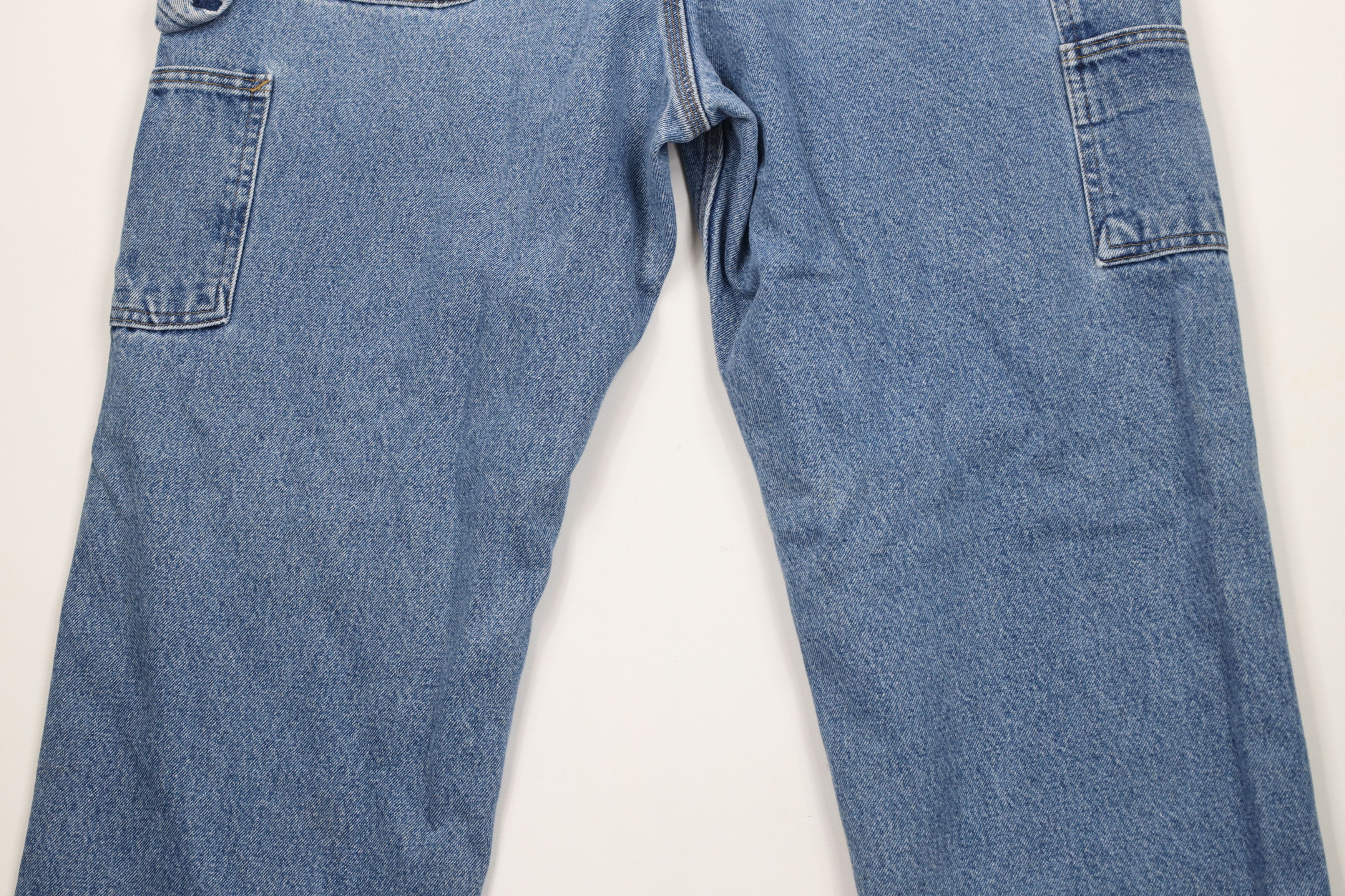 Carhartt × Vintage Vintage Carhartt Flannel Lined Relaxed Fit Wide Leg Jeans Size US 38 / EU 54 - 11 Thumbnail