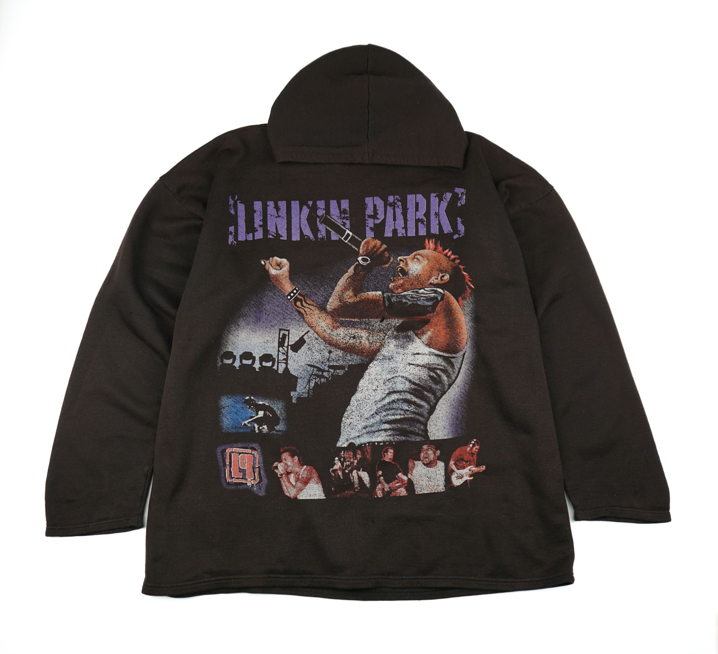 Band Tees × Vintage Vintage 2000 Linkin Park Hoodie Size US L / EU 52-54 / 3 - 2 Thumbnail