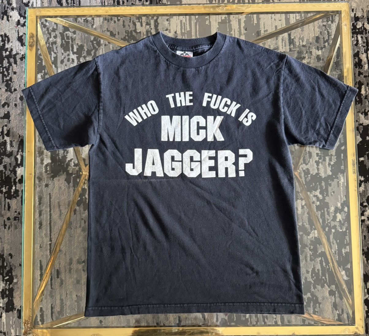 Band Tees × The Rolling Stones × Vintage Vintage Mick Jagger PS01 Size US M / EU 48-50 / 2 - 1 Thumbnail
