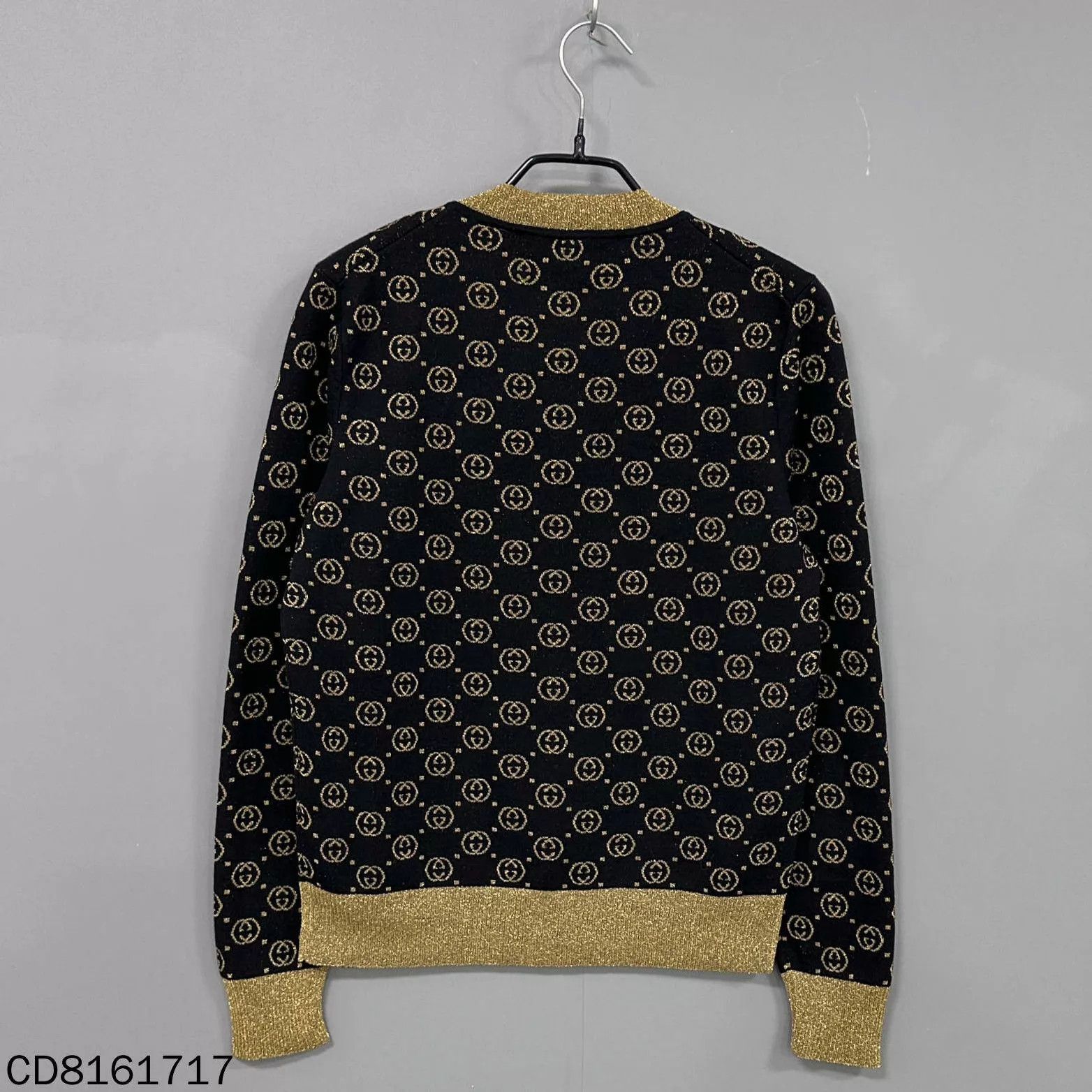 Gucci GUCCI Gold-Thread Jacquard All-Over Print Cardigan S Size S / US 4 / IT 40 - 3 Thumbnail