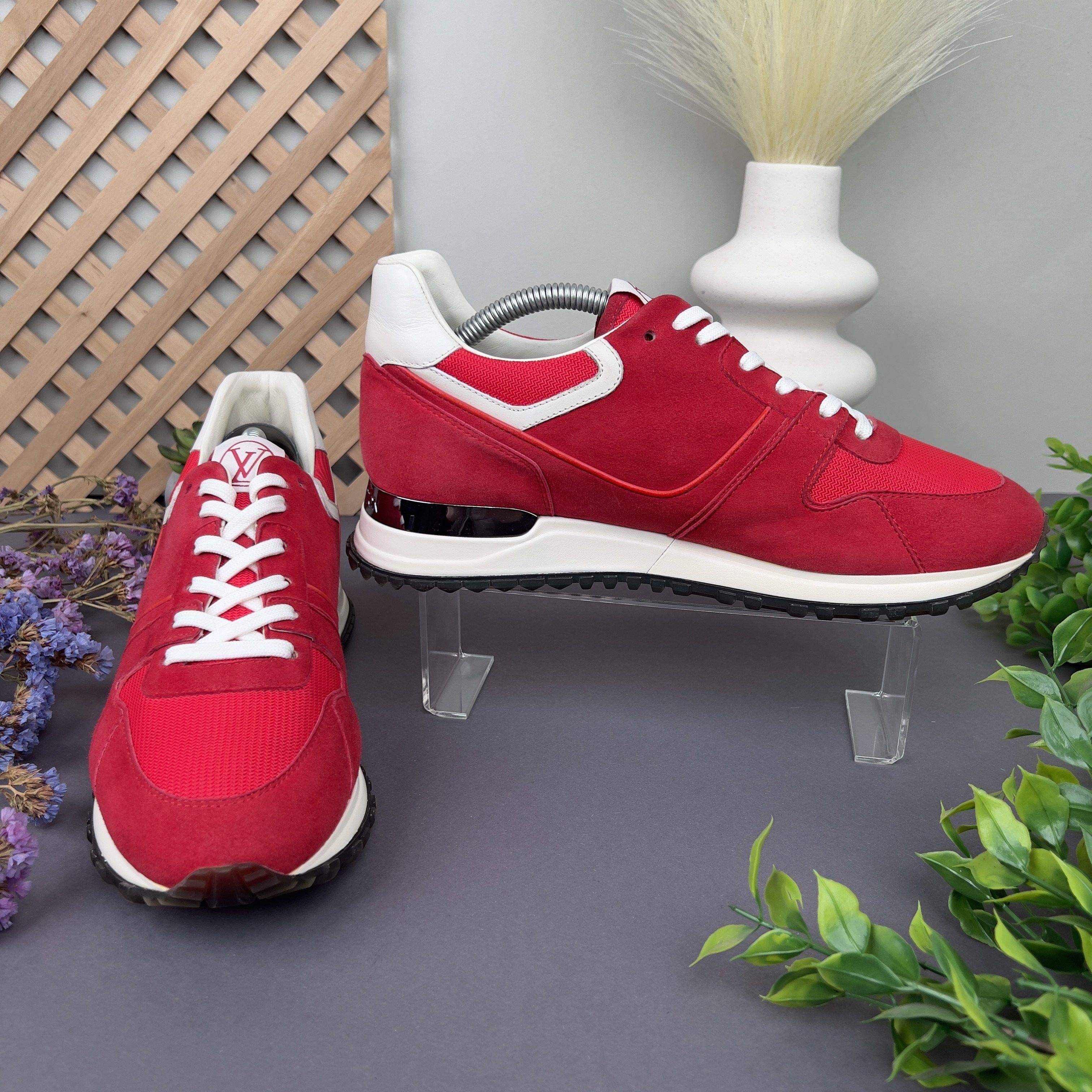 Louis Vuitton Louis Vuitton Run Away Sneakers Suede Size US 7.5 / IT 37.5 - 6 Thumbnail