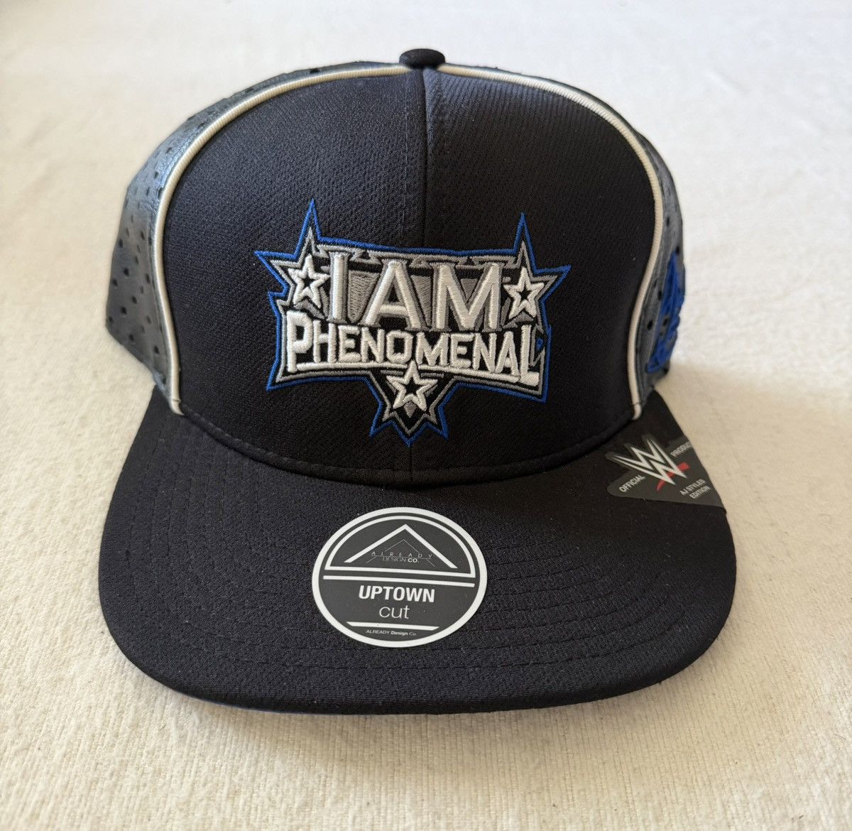 WWE WWE AJ Styles I Am Phenomenal Snapback Leather Hat Size ONE SIZE - 1 Thumbnail