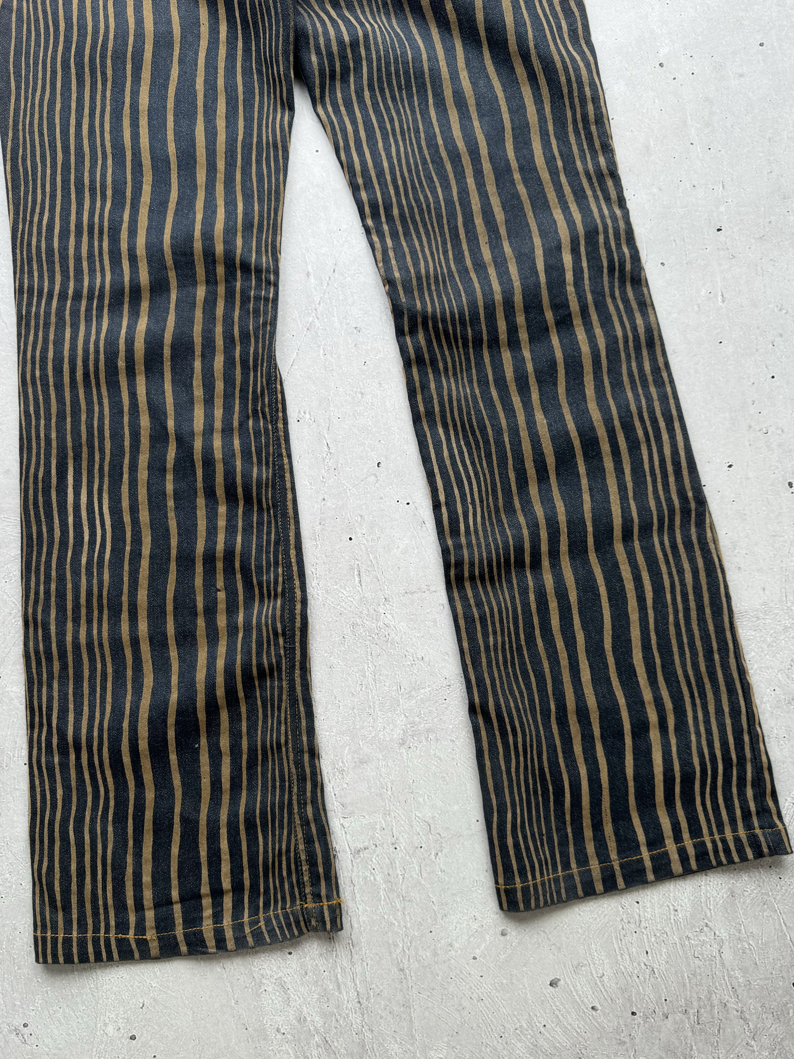 Japanese Brand × Vintage Vintage Flared Amazing Jeans Size 29" - 8 Thumbnail