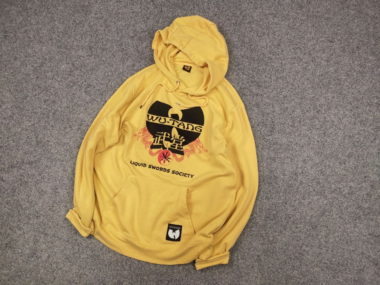 Wu-Tang Clan Wu Tang Clan liquid swords society Logo Hoodie Vintage Size US XL / EU 56 / 4 - 3 Thumbnail