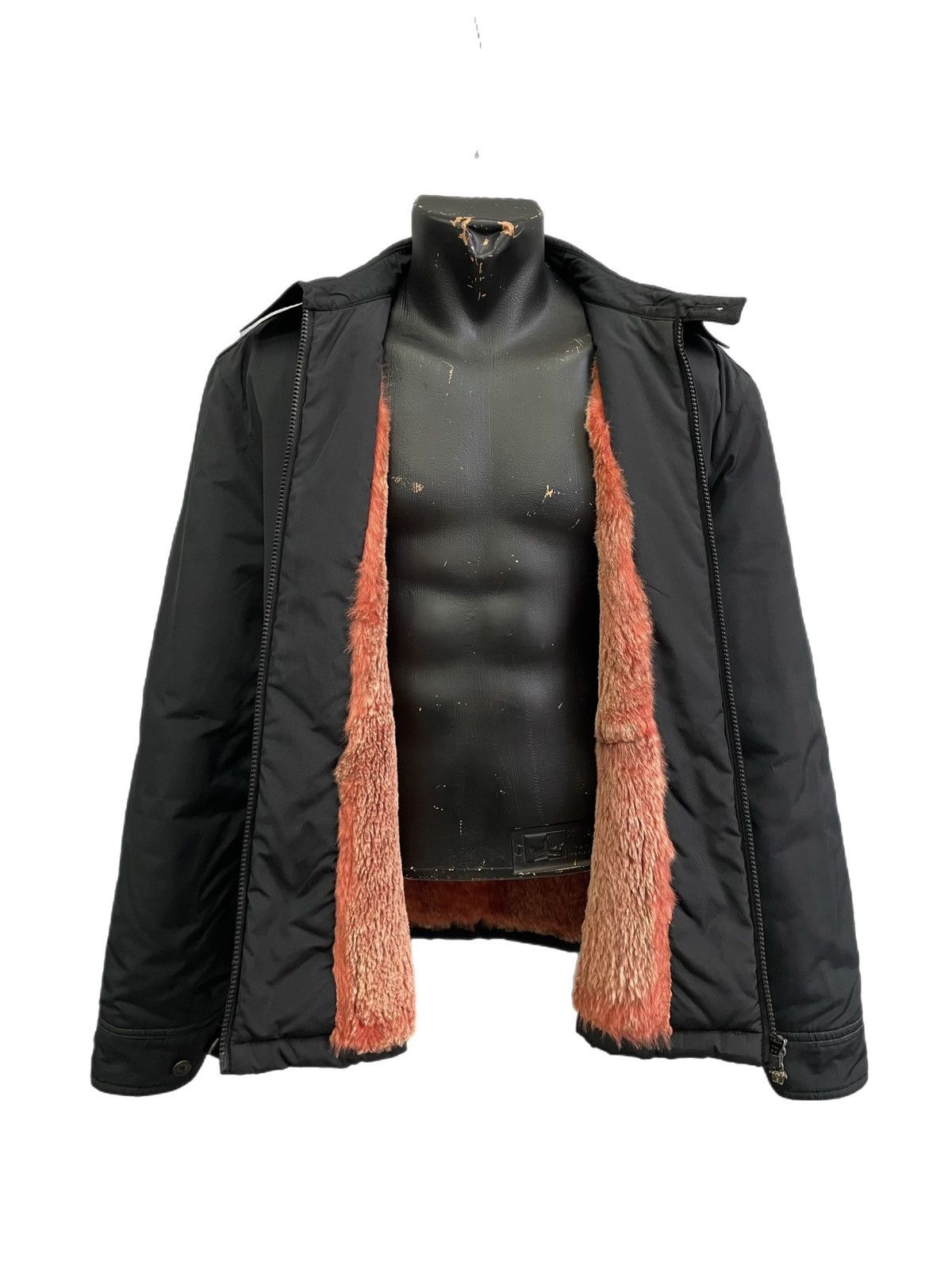 Versace Fur pink Gianni Versace rare bomber jacket classi style hype Size US M / EU 48-50 / 2 - 1 Thumbnail