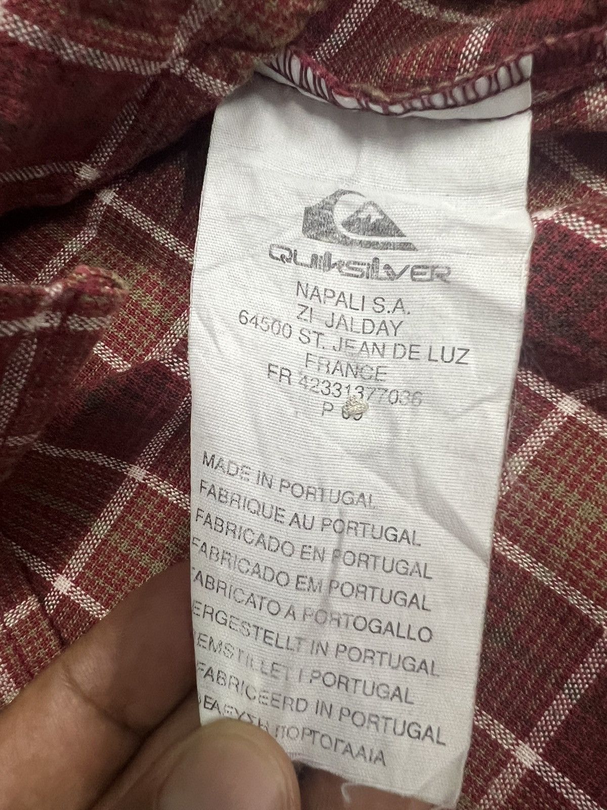 Quicksilver × Vintage vintage Quicksilver - buttons up long sleeve shirt Size US S / EU 44-46 / 1 - 9 Thumbnail