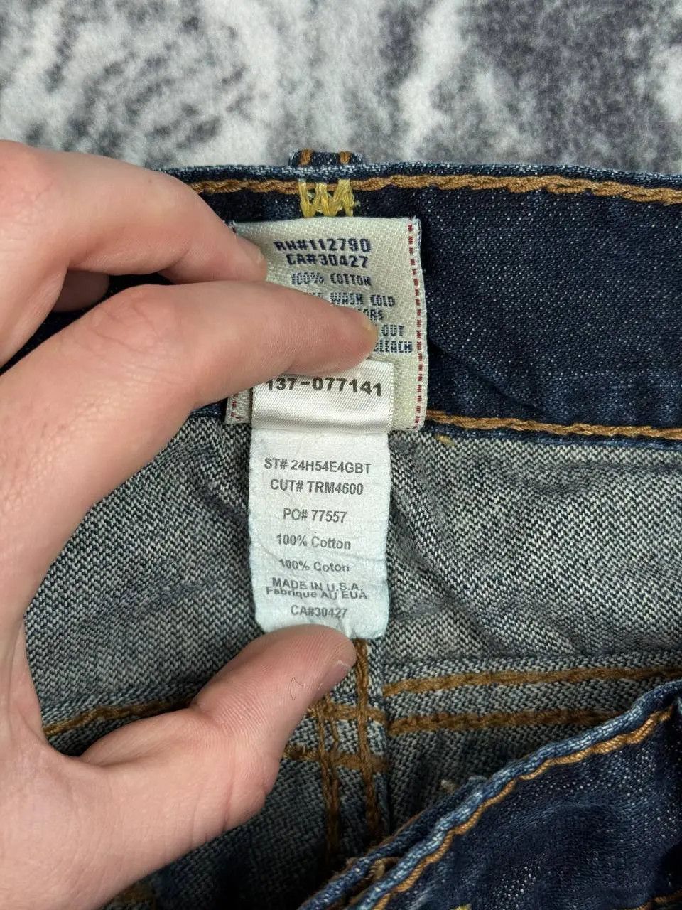 True Religion Share Vintage True Religion Zach Giant Big Denim Jeans Y2K Size US 38 / EU 54 - 12 Thumbnail
