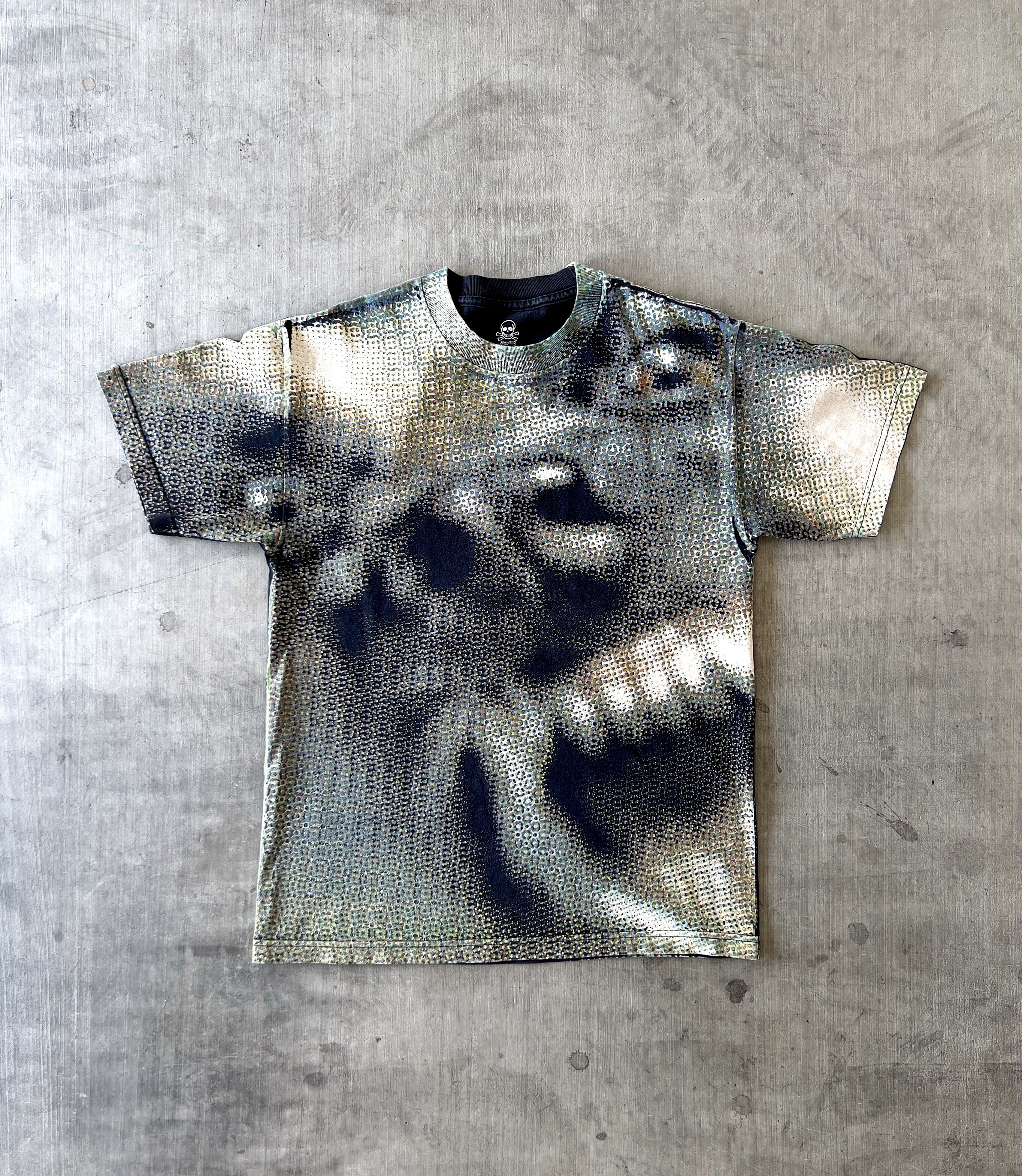 image of Ssur Halftone Dog Tee in Black, Men's (Size Medium)