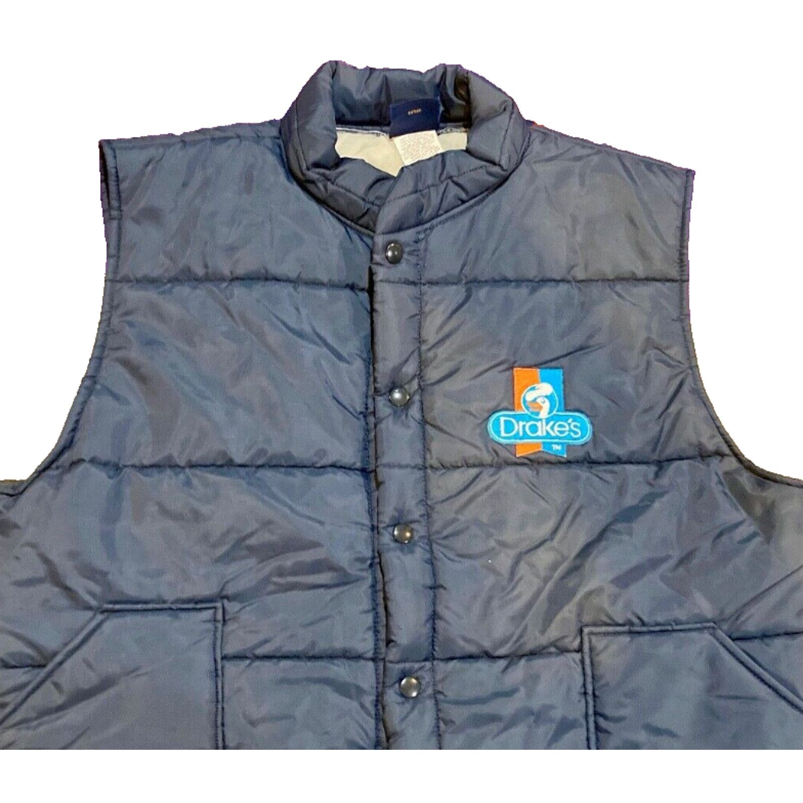 Drake's Drake’s Cakes Hilton Active Apparel Puffer Vest XL Snap Down Size US XL / EU 56 / 4 - 1 Thumbnail