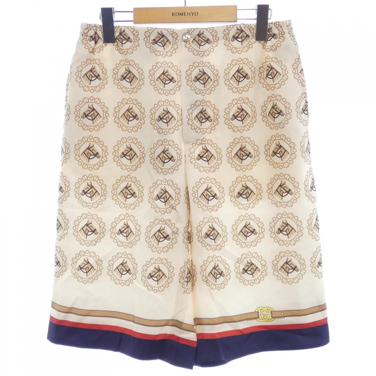 Gucci Gucci Gucci 672698 ZANKL Silk Shorts Others Shorts 672698 ZANKL DUTY FREE for USA Size ONE SIZE - 1 Thumbnail
