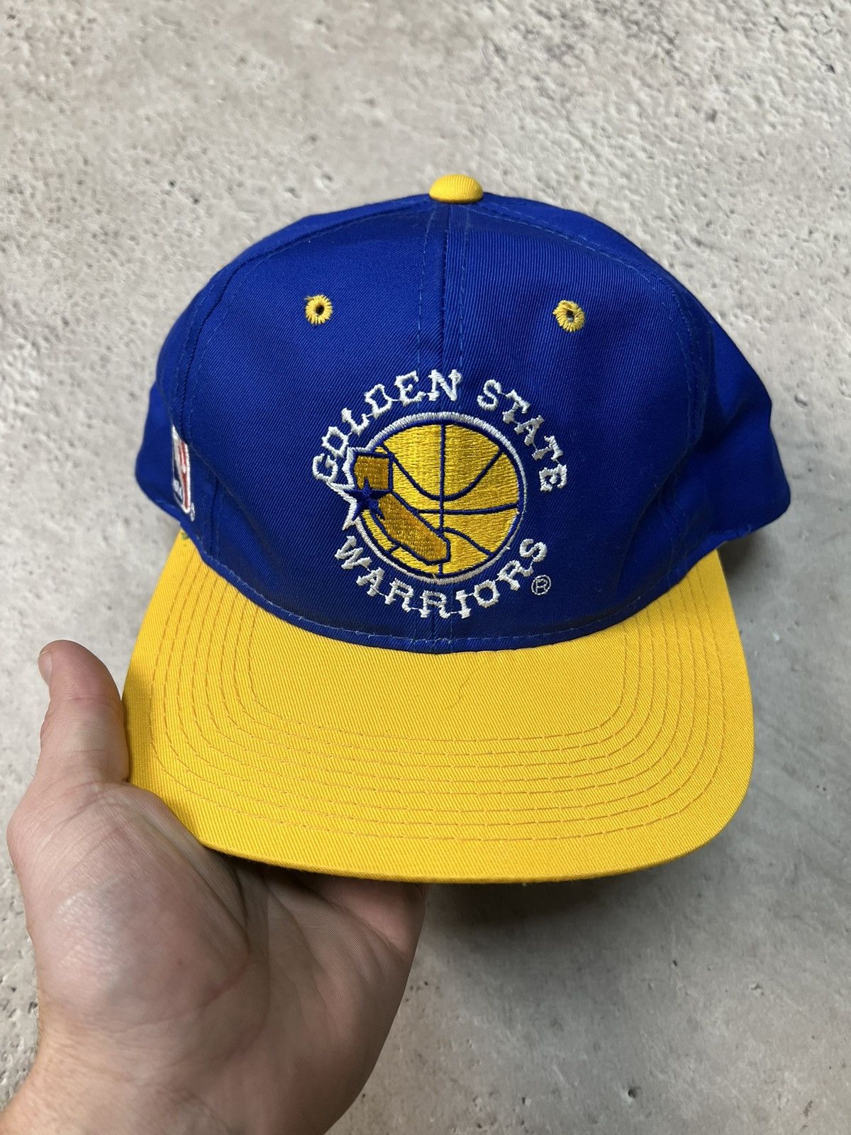 Golden State outlet Warriors 1997 NBA Draft Sports Specialties snapback hat vtg Adonal