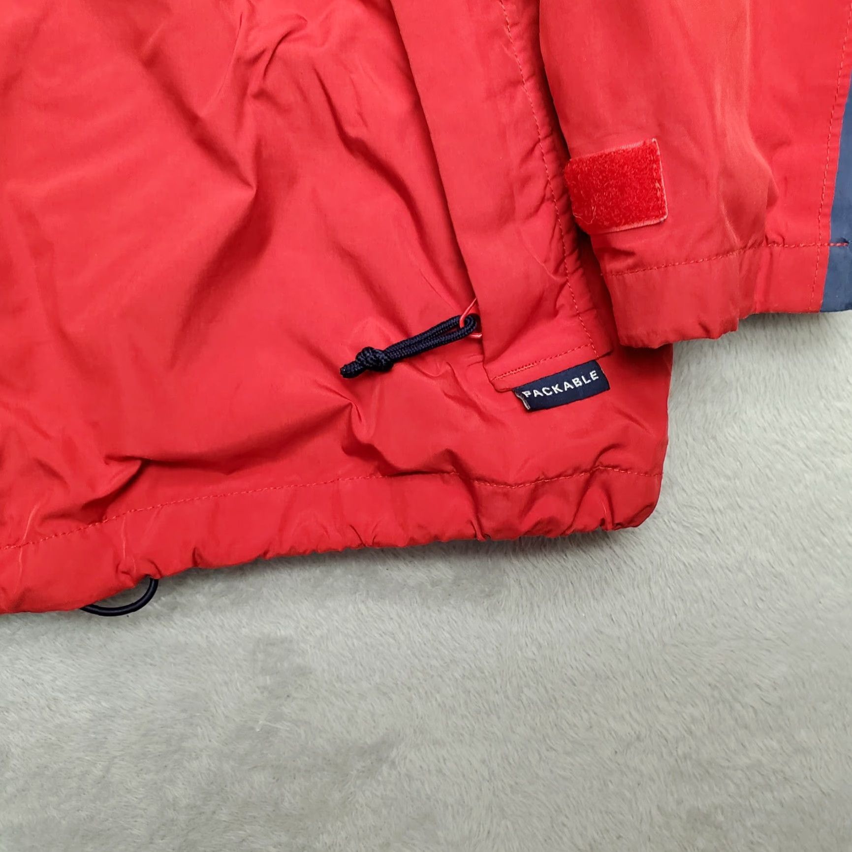 Etro VINTAGE Columbia Jacket Mens L Red Omni Tech Waterproof Breathable Retro Outdoor VTG Rain Coat Long Sleeve Zipper Mens Size US L / EU 52-54 / 3 - 4 Thumbnail