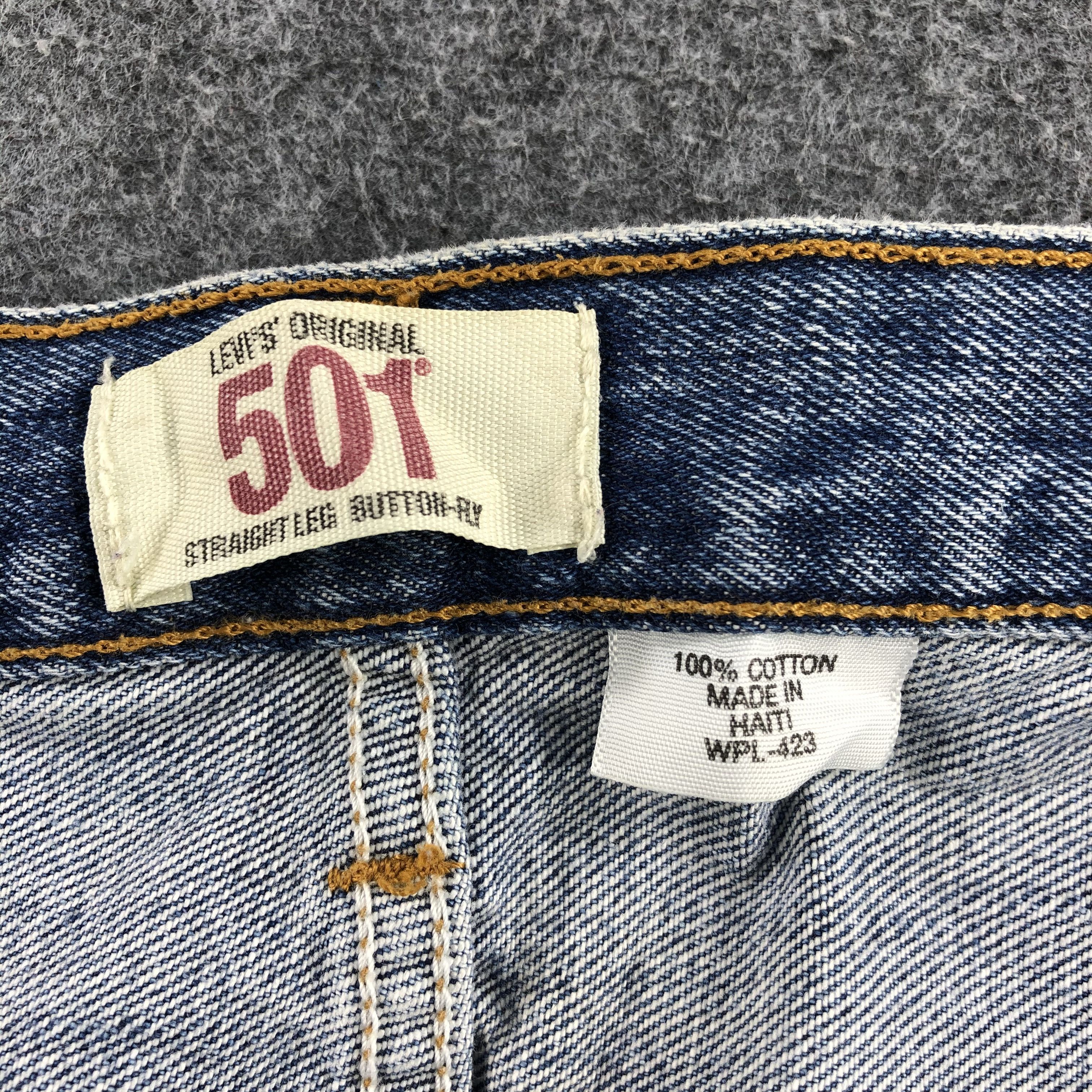 Levi's Vintage Levis Jeans Lot 501-JM874 Size US 34 / EU 50 - 9 Thumbnail