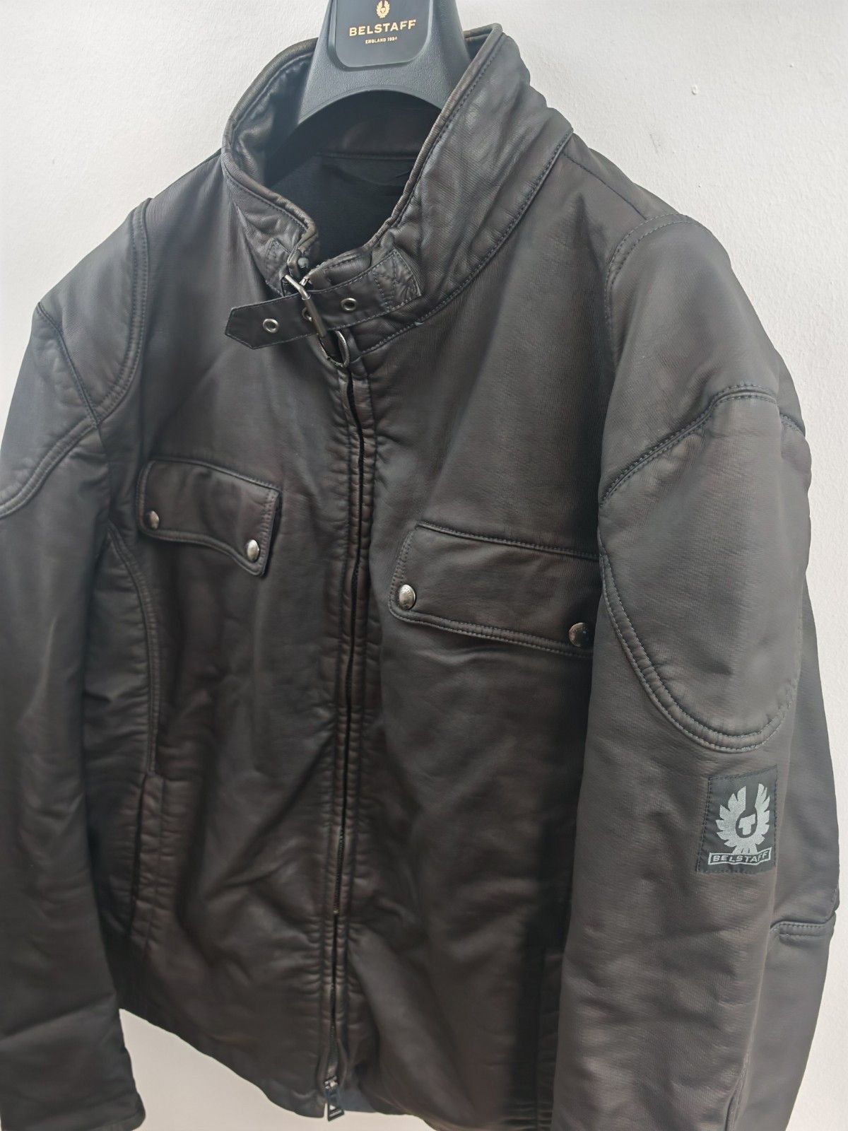 Belstaff × Vintage Belstaff Racemaster 1970 Black Prince Waxed