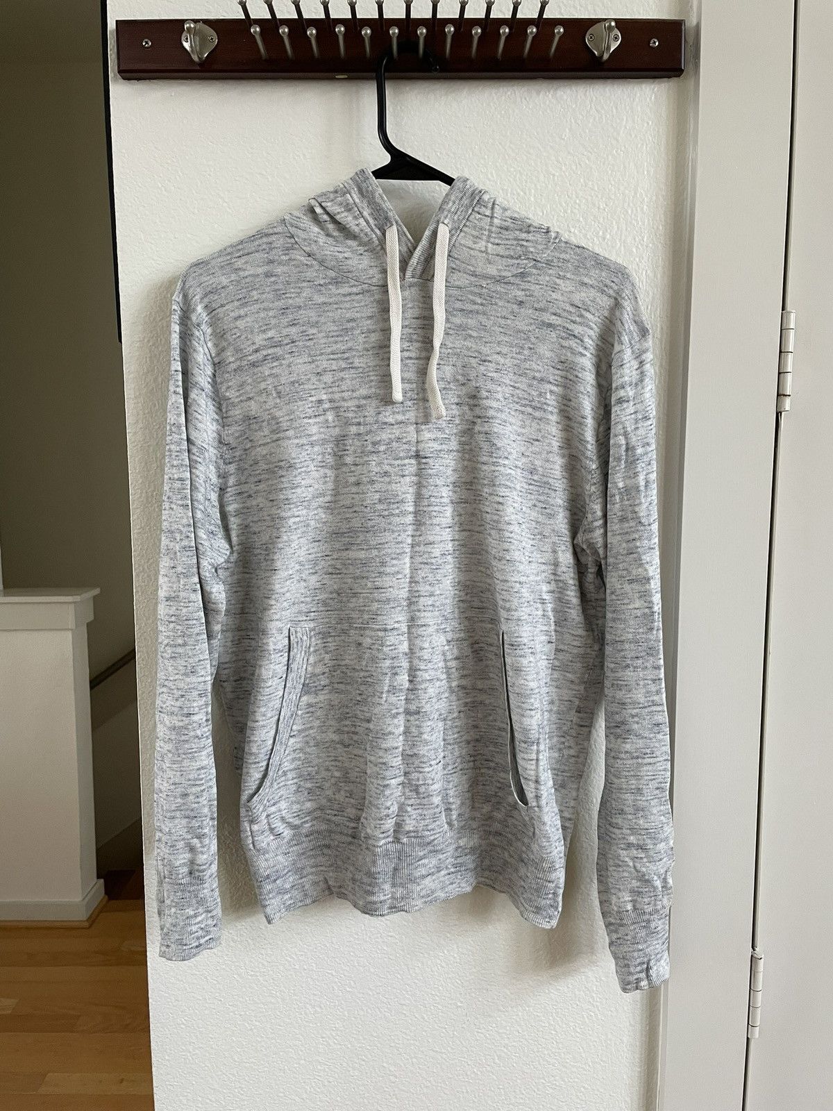 J.Crew Jcrew Men’s Gray Heather Lightweight Hoodie Small Size US S / EU 44-46 / 1 - 1 Thumbnail
