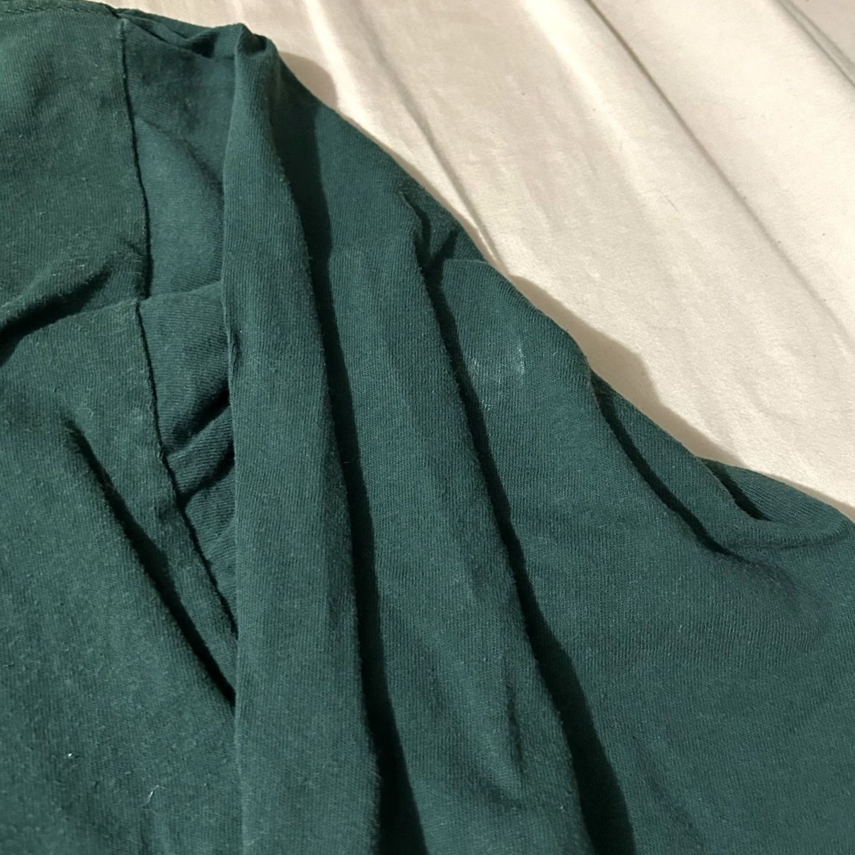 Vintage VINTAGE 90s Taz Racing Long Sleeve Shirt Size Large Men Green L Mens Shirt Size US L / EU 52-54 / 3 - 5 Thumbnail
