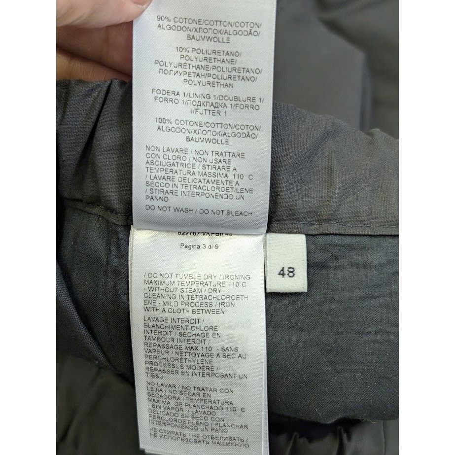 Bottega Veneta o1rshd1 Technical Coated Toile Pants in Black Size US 32 / EU 48 - 20 Thumbnail