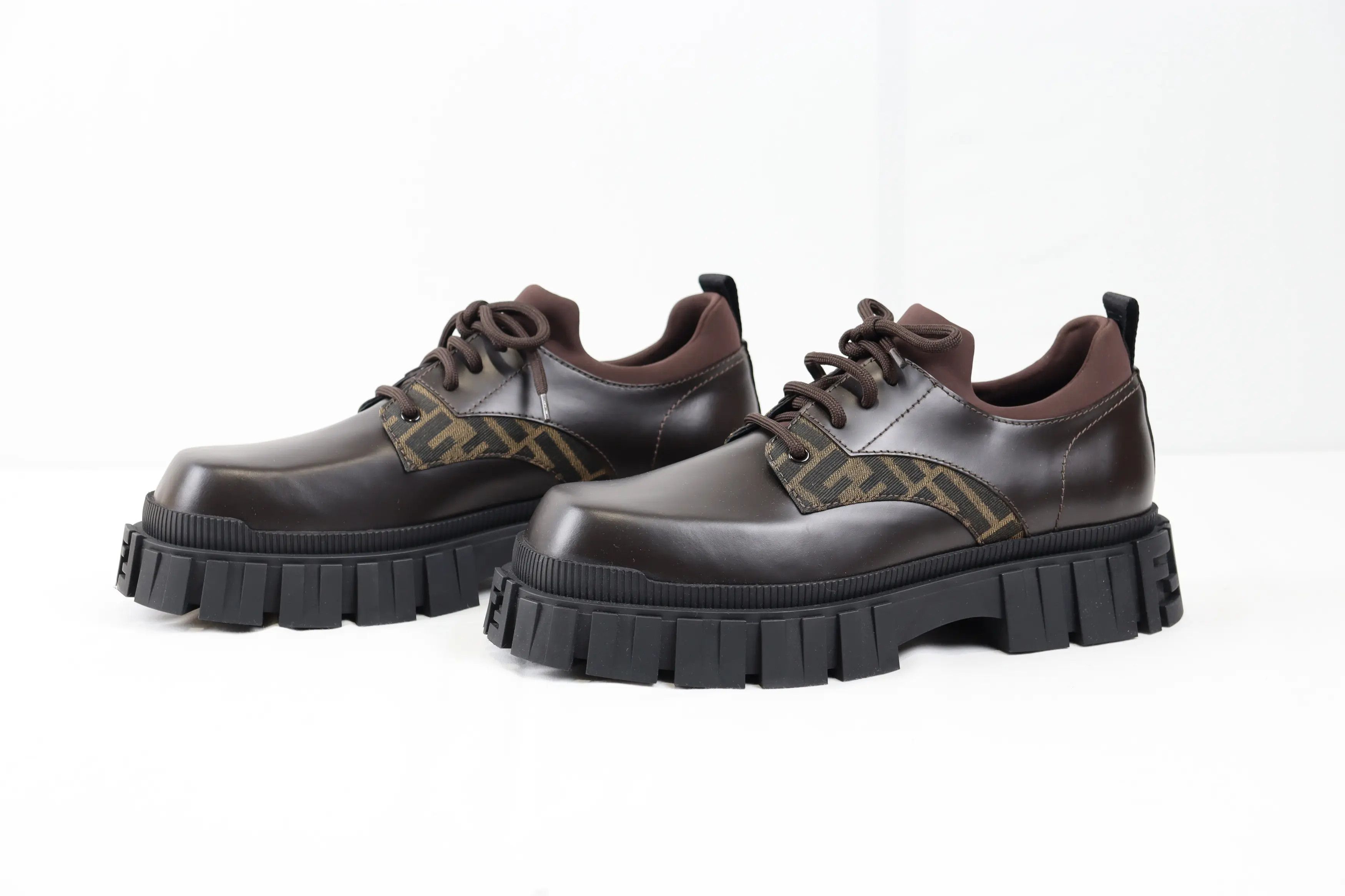Fendi o1s1wg110125 Shoes in Brown Size US 8 / EU 41 - 3 Thumbnail