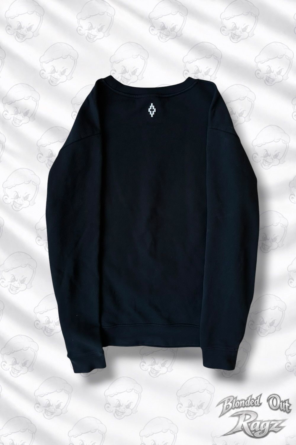 Marcelo Burlon Marcelo Burlon Gorilla Print Logo Crewneck Black Size US M / EU 48-50 / 2 - 2 Thumbnail