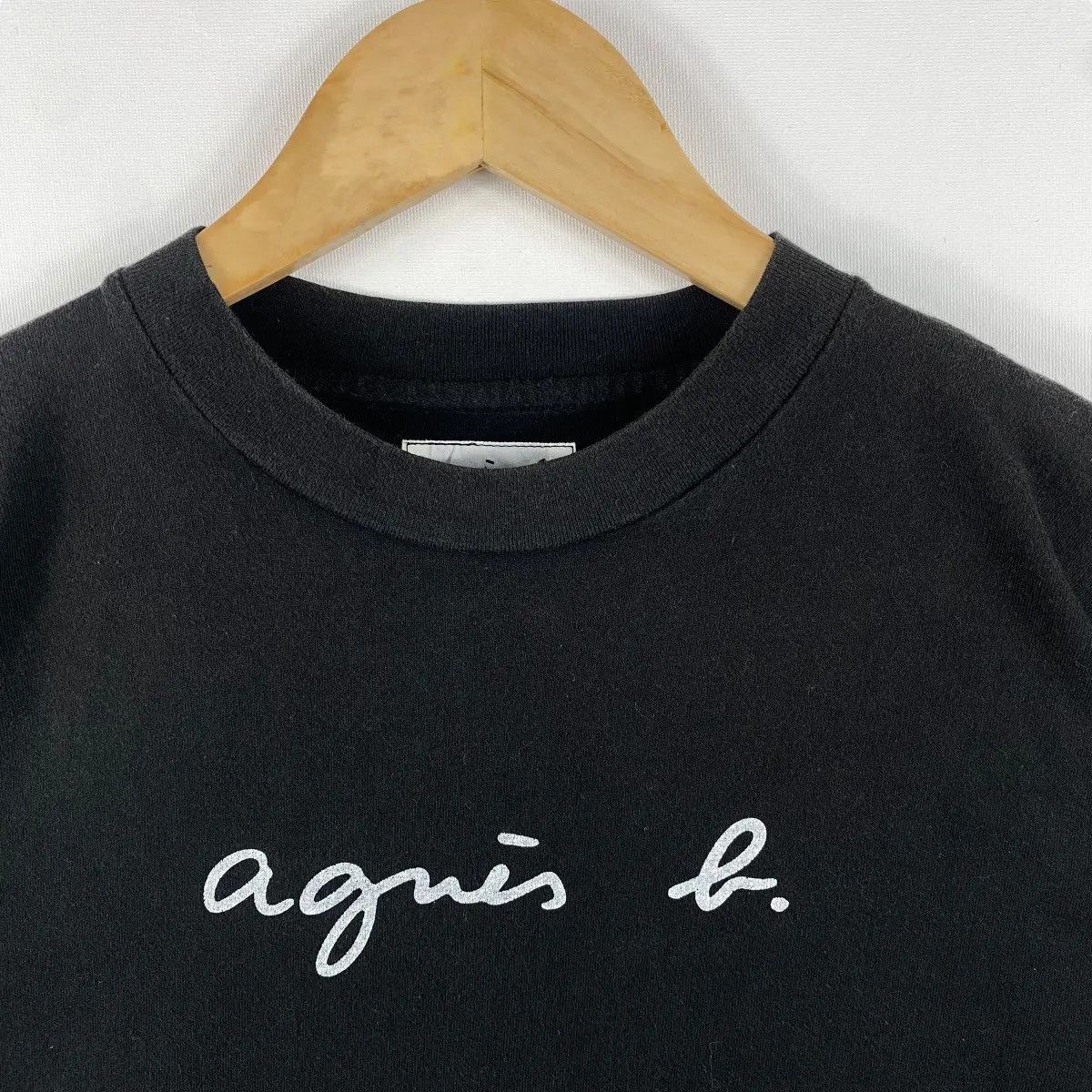 agnes b. Vintage AGNES B. Enfant Spell Out Women Tops Tee Shirt Size XL / US 12-14 / IT 48-50 - 2 Thumbnail