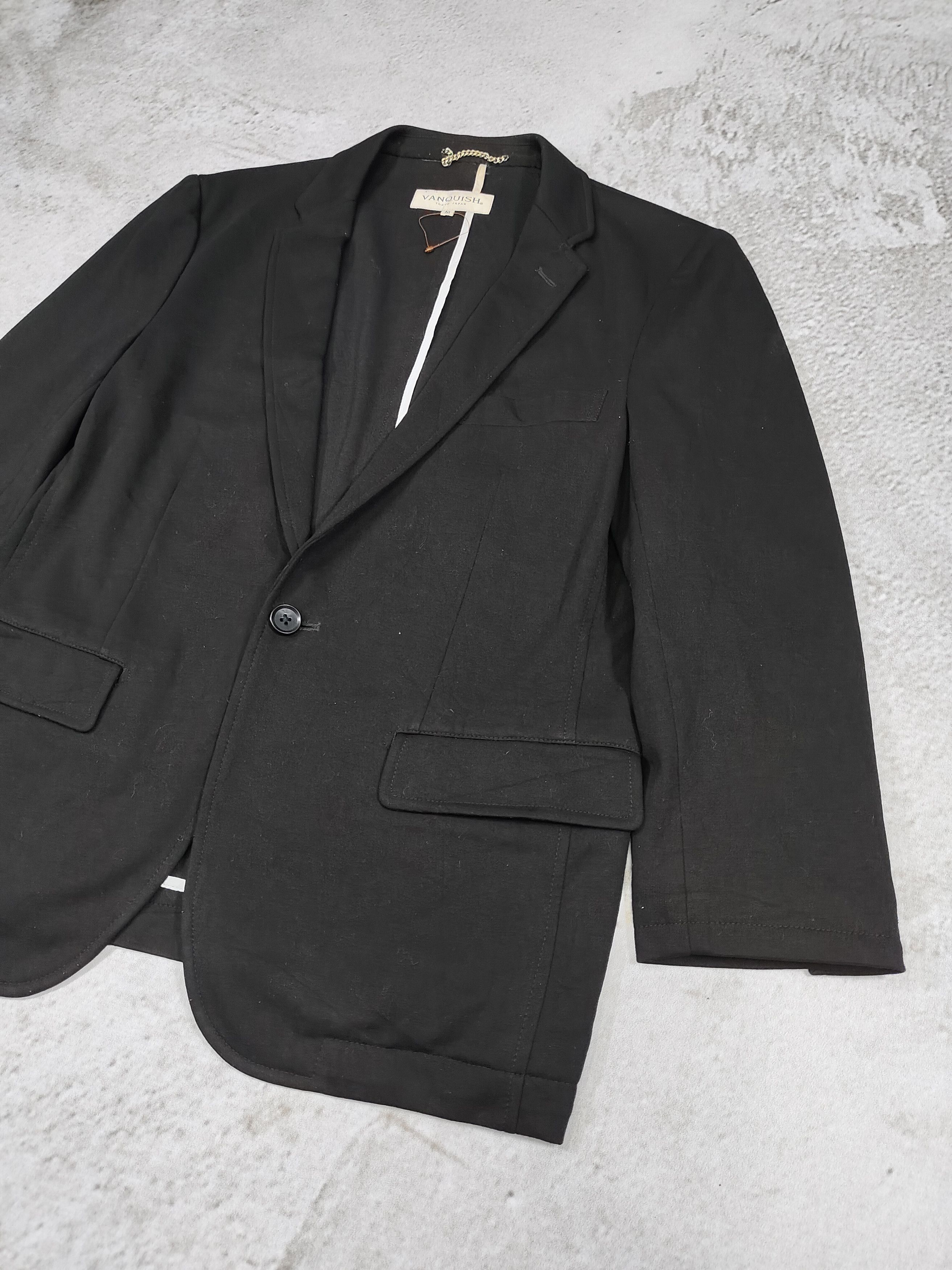 Vanquish VANQUISH Japan Sharp Minimal Tailoring Fitted Blazer Jacket Size US M / EU 48-50 / 2 - 3 Thumbnail