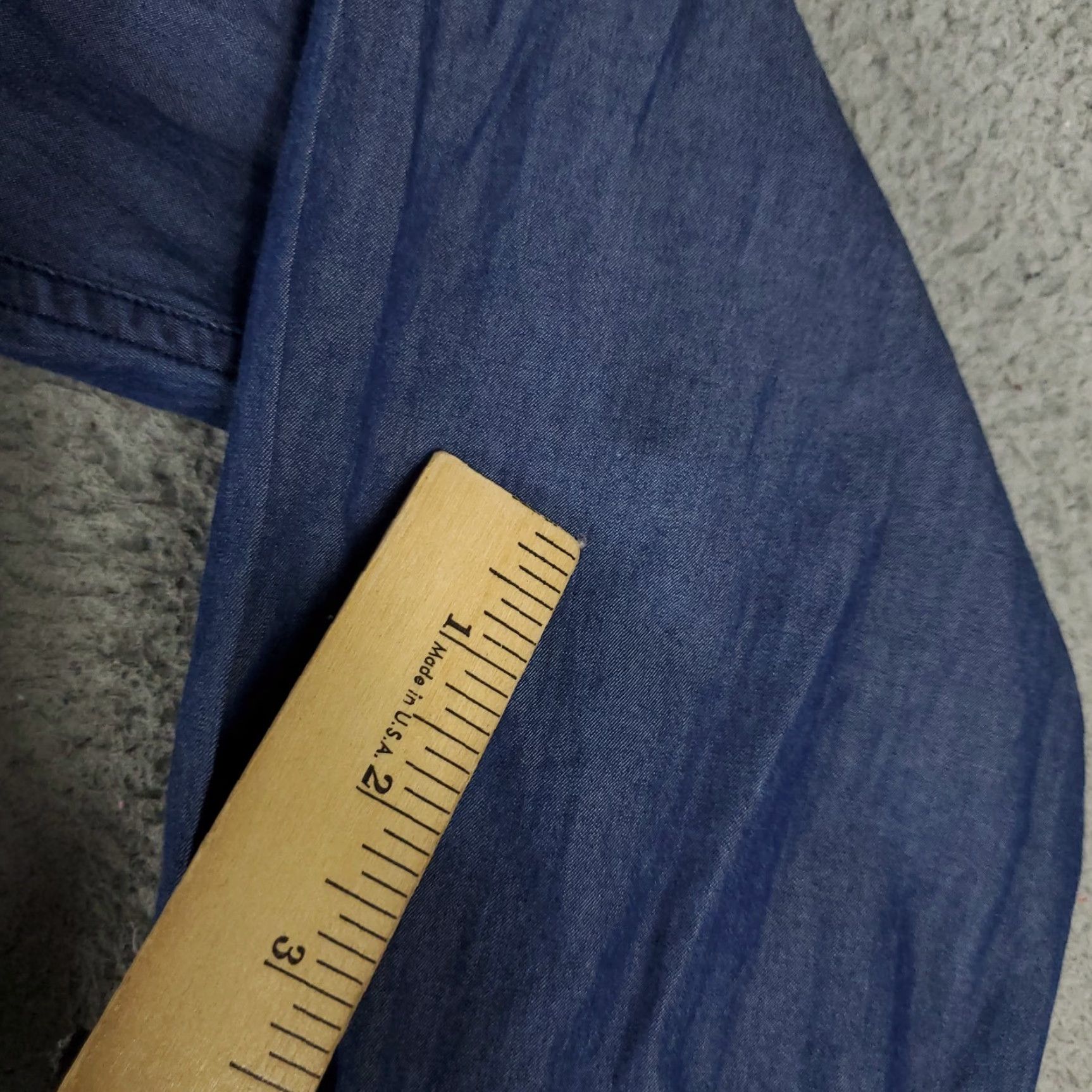 johnnie-O Johnnie-O Shirt Men's XL Blue Button-Up Long Sleeve Solid Cotton Blend Mens Size US XL / EU 56 / 4 - 5 Thumbnail