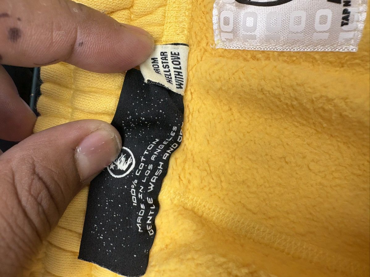 HELLSTAR Hellstar Sports Sweatpants 'Yellow' Large Size US 32 / EU 48 - 5 Thumbnail