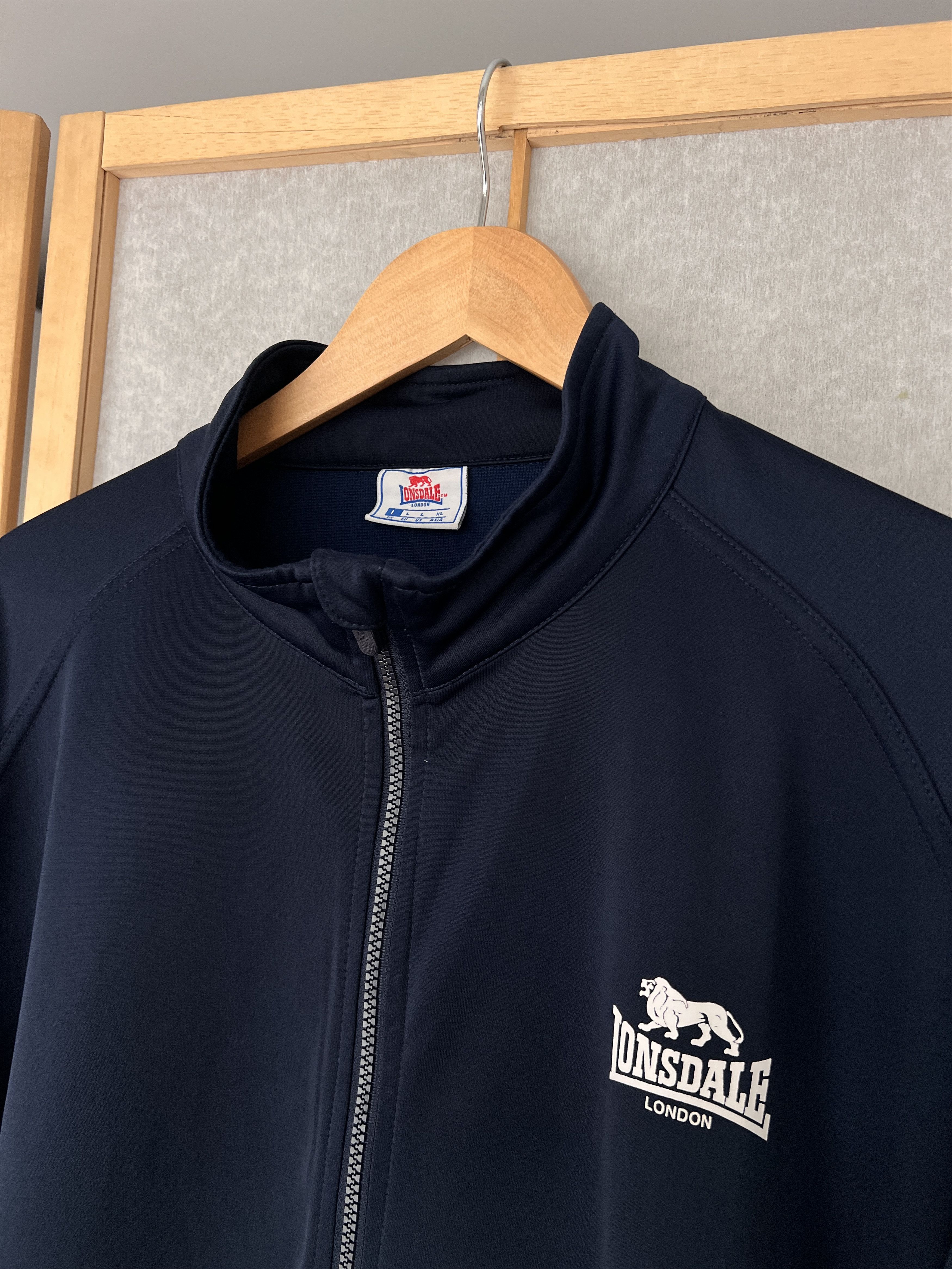 Lonsdale Lonsdale True Vintage England Track top Jacket punk casual Size US L / EU 52-54 / 3 - 3 Thumbnail