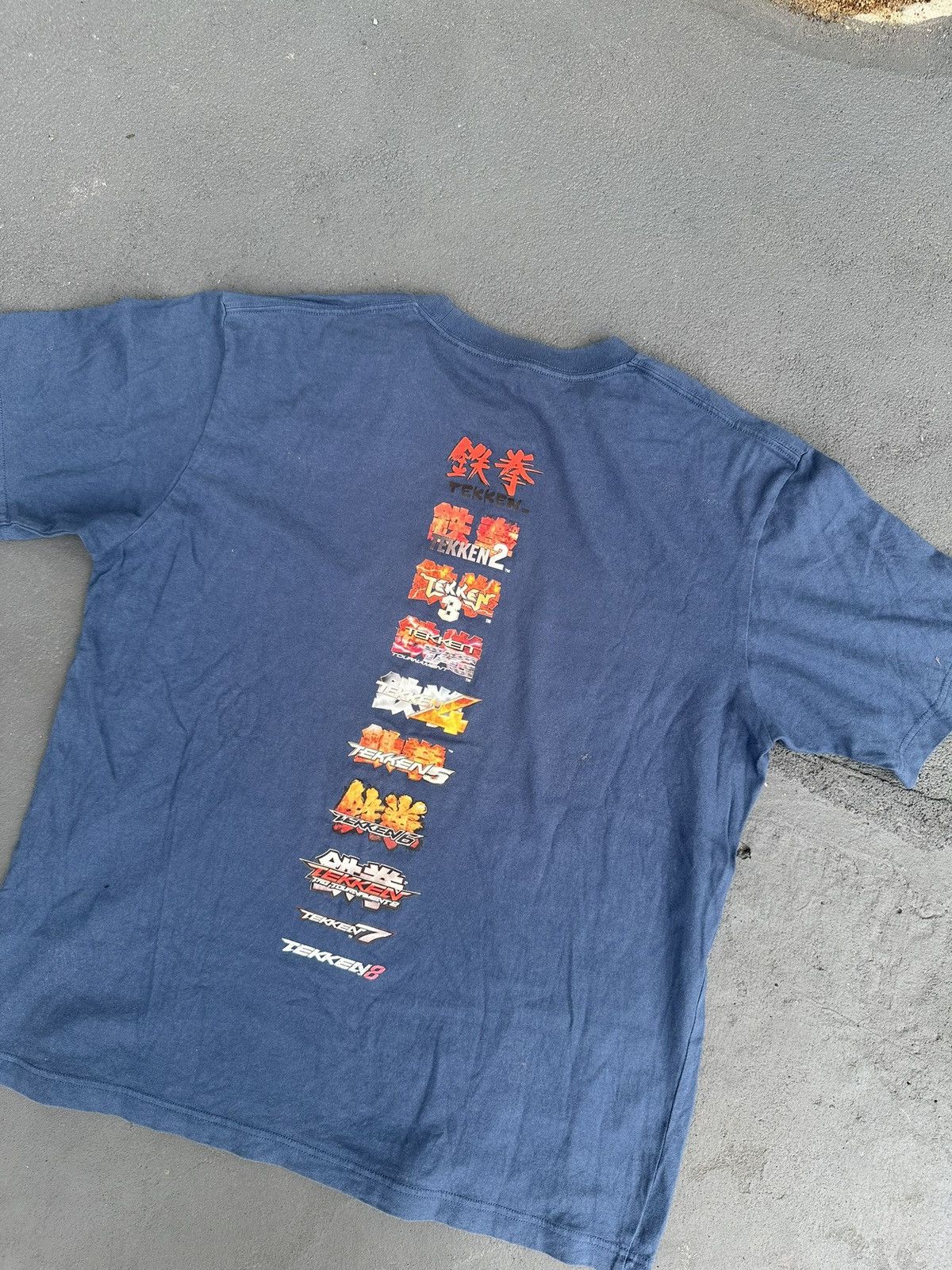 Playstation Fighting Game Legends UT TEKKEN 1-8 Tshirt Size US L / EU 52-54 / 3 - 2 Thumbnail