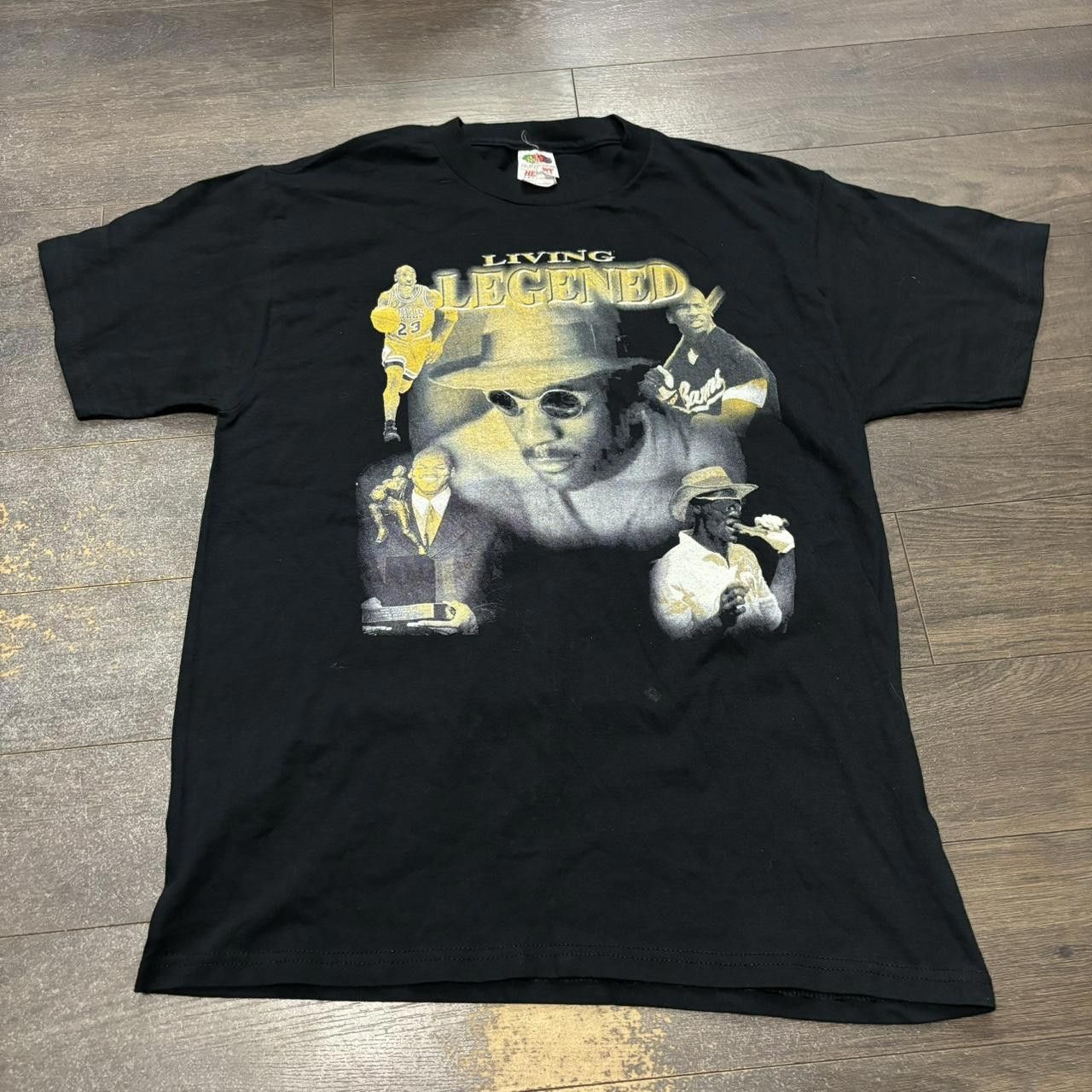 Designer Vintage Michael jordan living legend t shirt L 00s Size US L / EU 52-54 / 3 - 3 Thumbnail