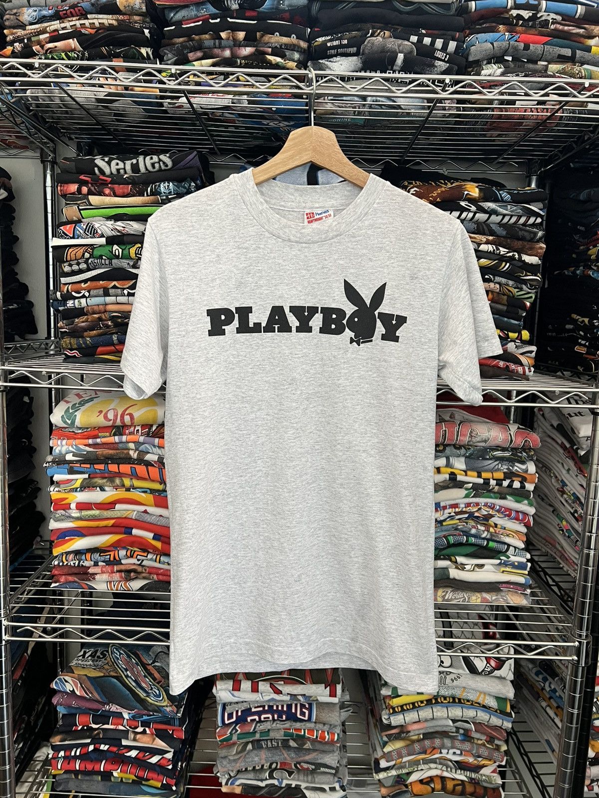 Playboy 90s Playboy Single Stitch Tee Size US S / EU 44-46 / 1 - 1 Thumbnail