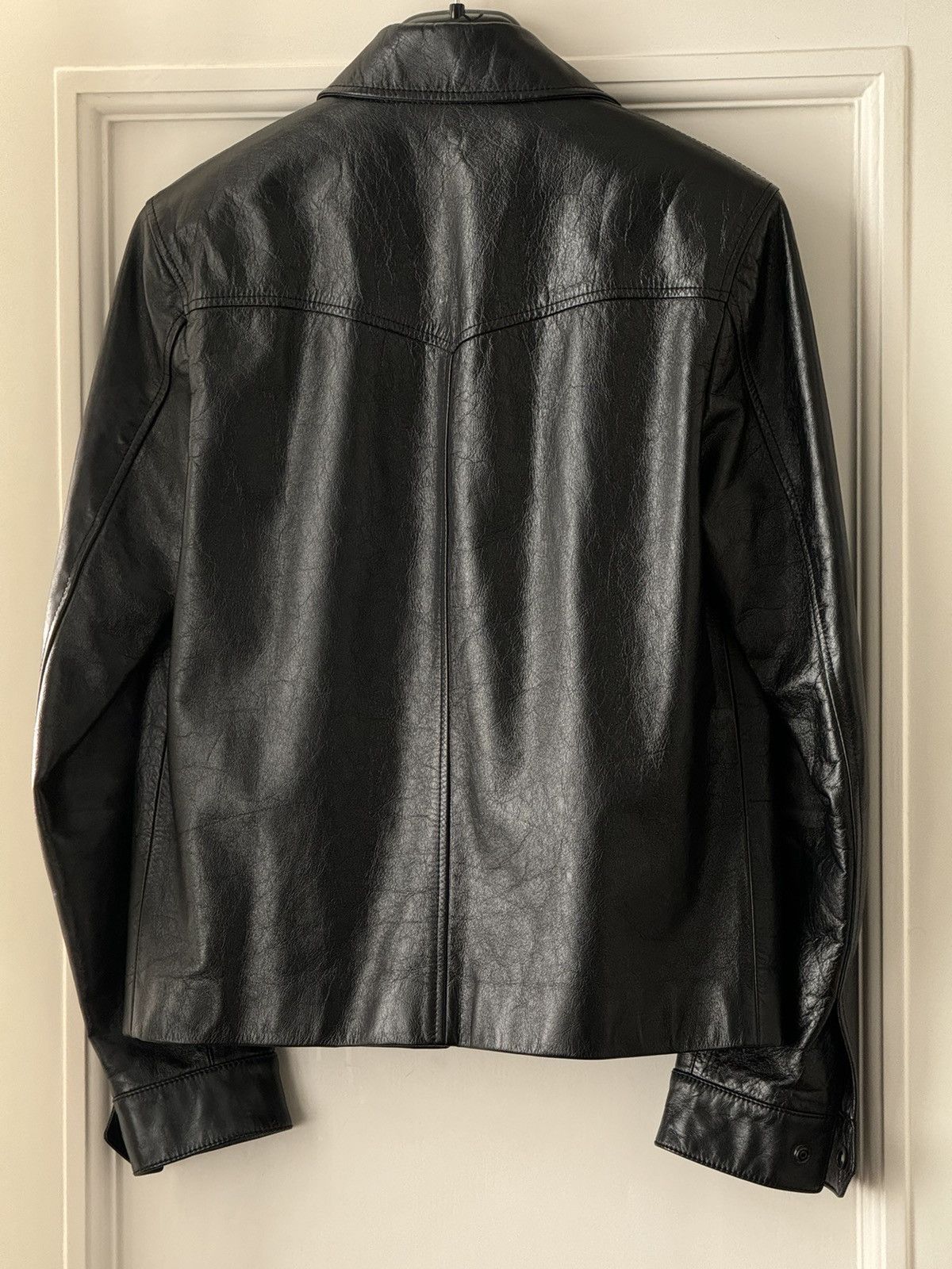 Saint Laurent Paris Saint Laurent Calf Skin Leather Jacket 46 Size US S / EU 44-46 / 1 - 2 Thumbnail