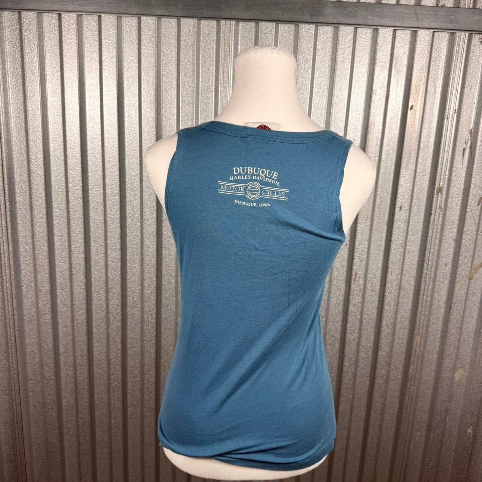 Harley Davidson Harley davidson blue y2k Tanktop Size S / US 4 / IT 40 - 4 Thumbnail