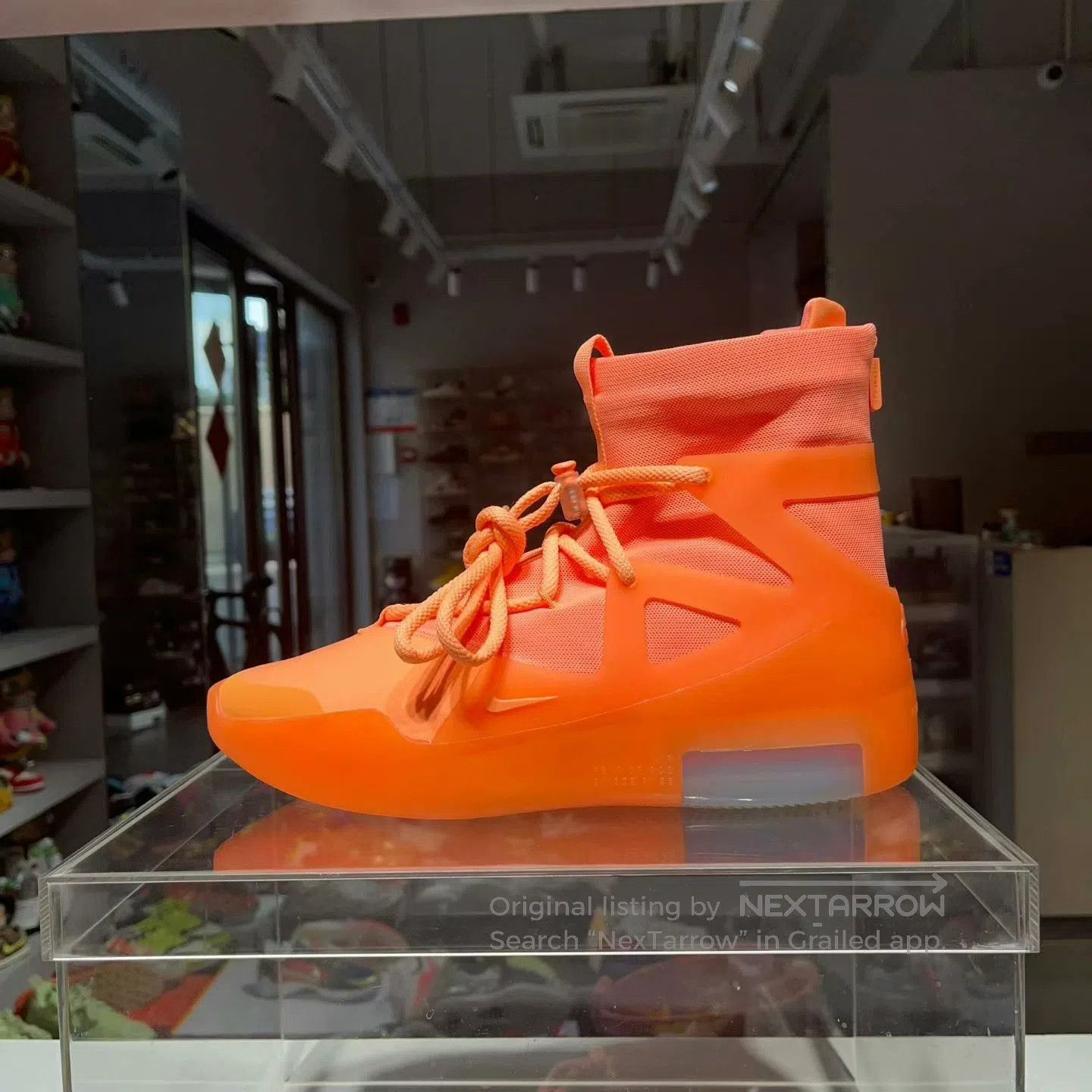 Balenciaga fog1 orange sneakers size 44 in box. Size US 10 / EU 43 - 1 Thumbnail