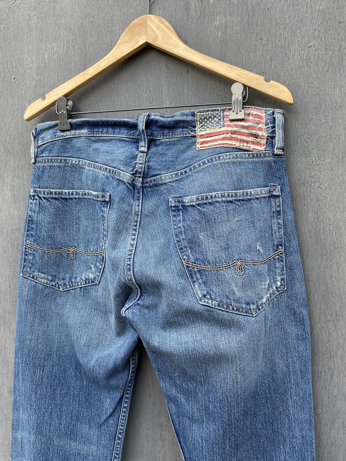 Polo Ralph Lauren Polo Ralph Lauren Darren distressed boot Denim size 32/34 Size US 32 / EU 48 - 8 Thumbnail
