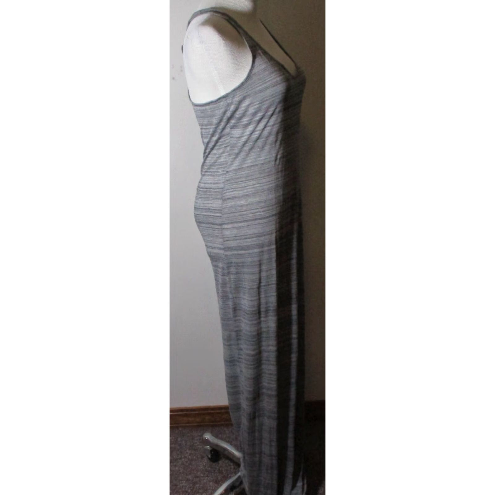 Vince VINCE Gray Full Length Sleeveless Dress XS Size XS / US 0-2 / IT 36-38 - 3 Thumbnail
