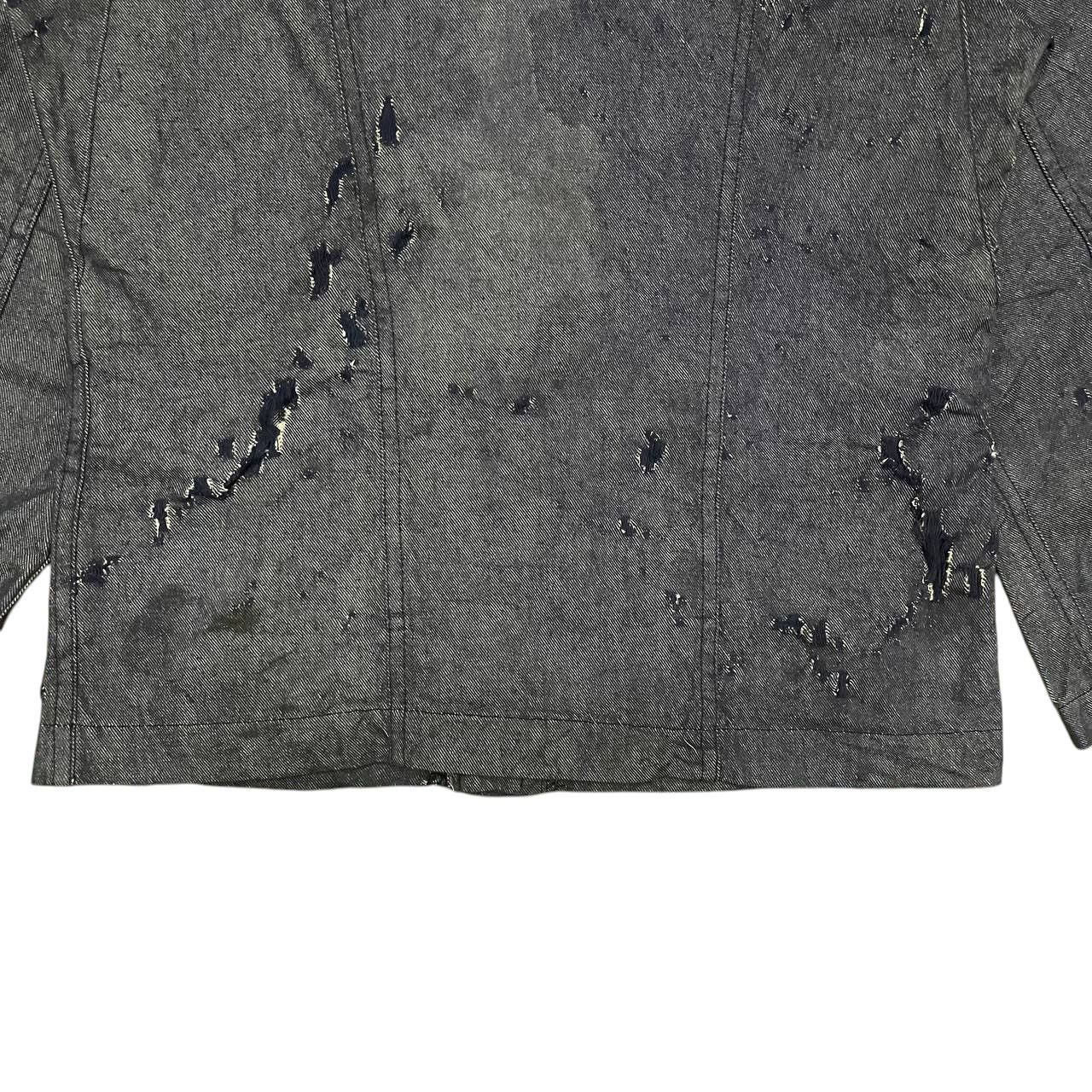 Vintage Vintage Adolphe Lafont Thrashed Denim Jacket Size US S / EU 44-46 / 1 - 16 Thumbnail