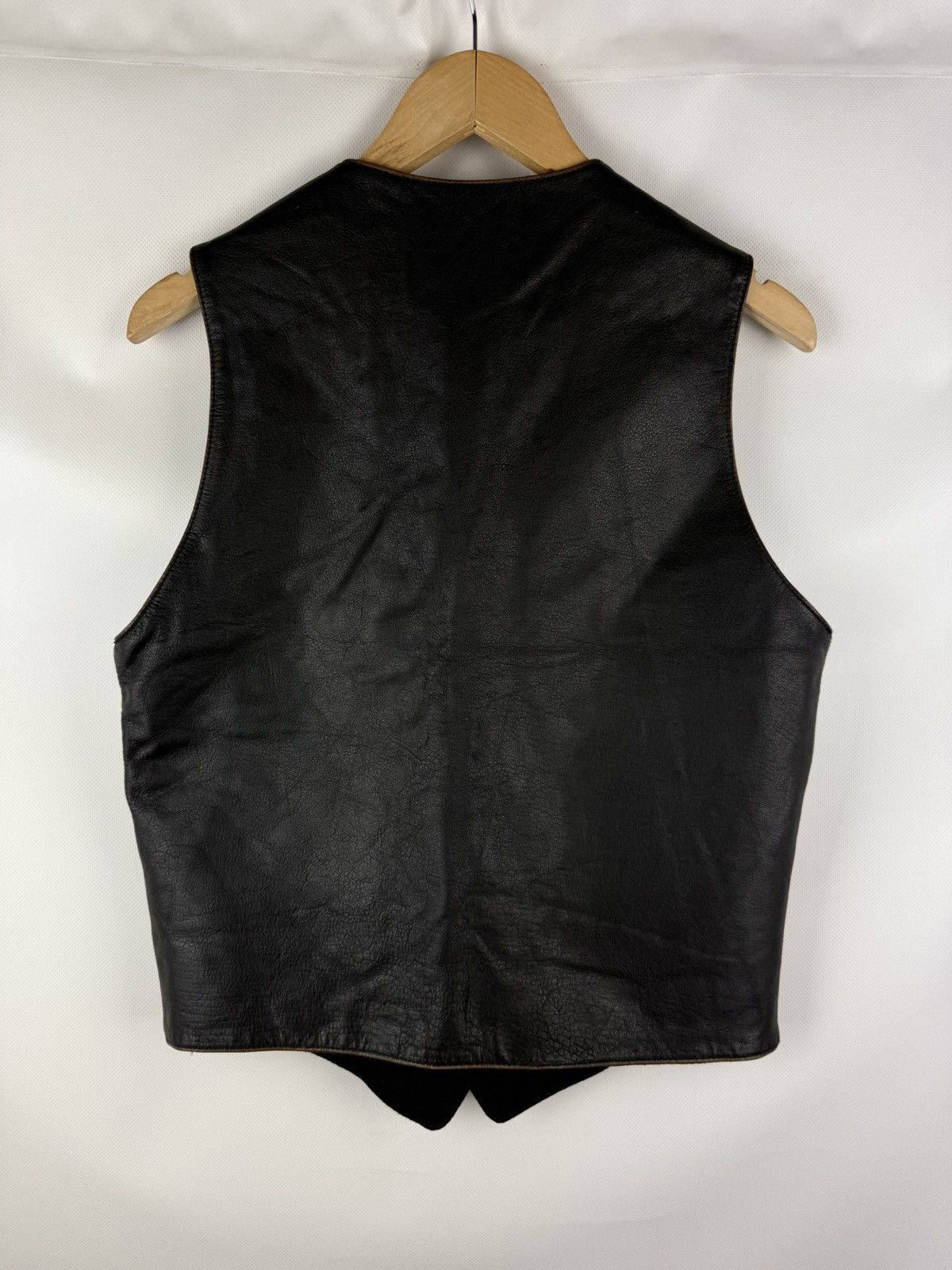 Indian Motorcycle Indian Motorcycle Vintage Men’s Leather Biker Vest Waistcoat Size US M / EU 48-50 / 2 - 10 Thumbnail