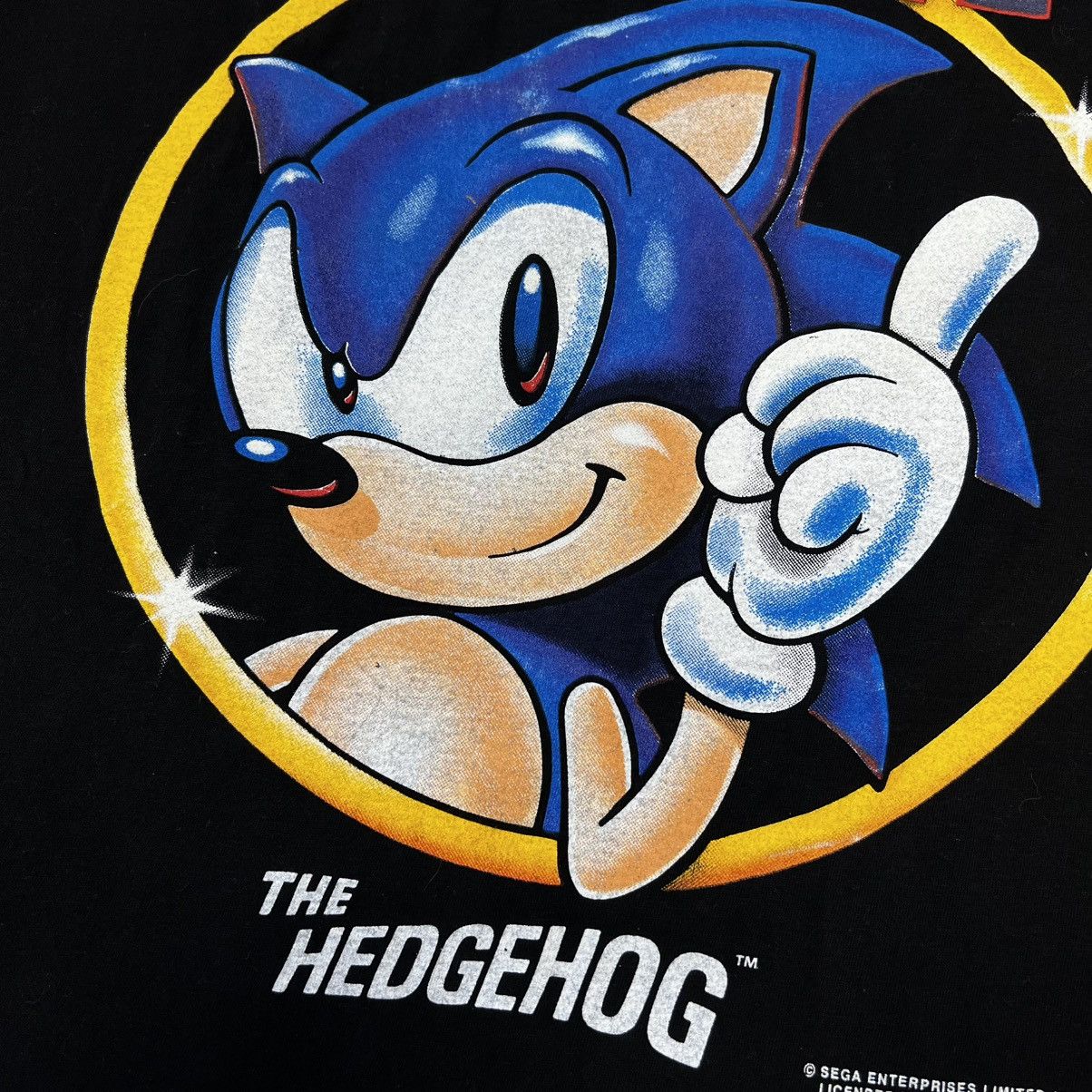 Nintendo × Vintage Vintage Tee Sonic the Hedgehog Sega 1991 Streetwear Style Size US XL / EU 56 / 4 - 6 Thumbnail