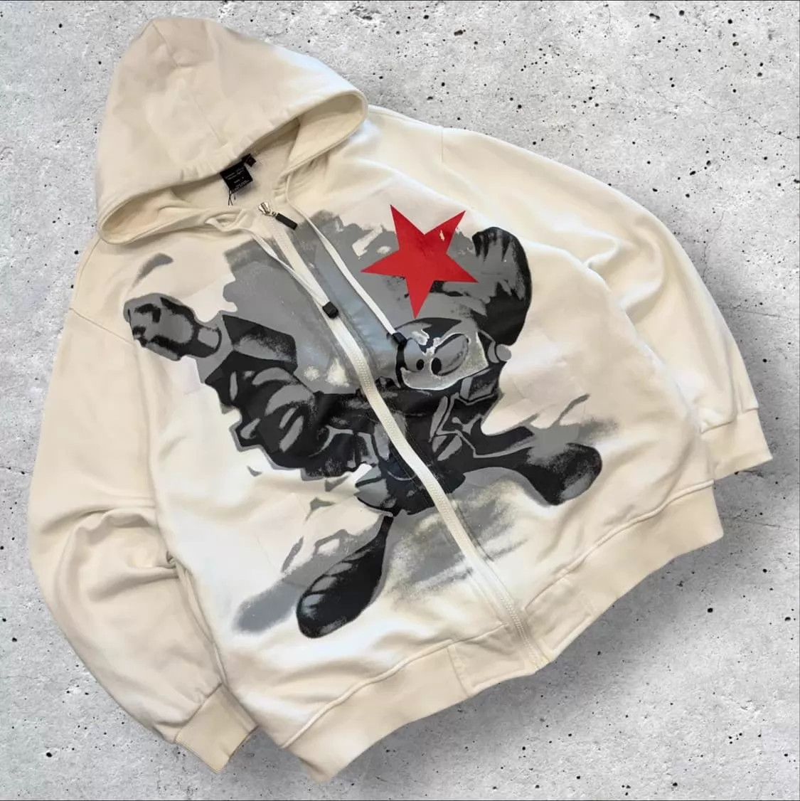 NUMBERING numbernine electronic boy oversize zip hoodie unisex Size US L / EU 52-54 / 3 - 1 Thumbnail