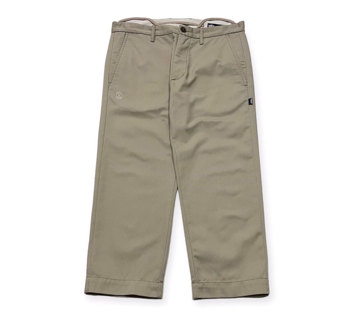 image of Izzue x Neighborhood Fw14 Crossover Crop Chino in Beige, Men's (Size 32)