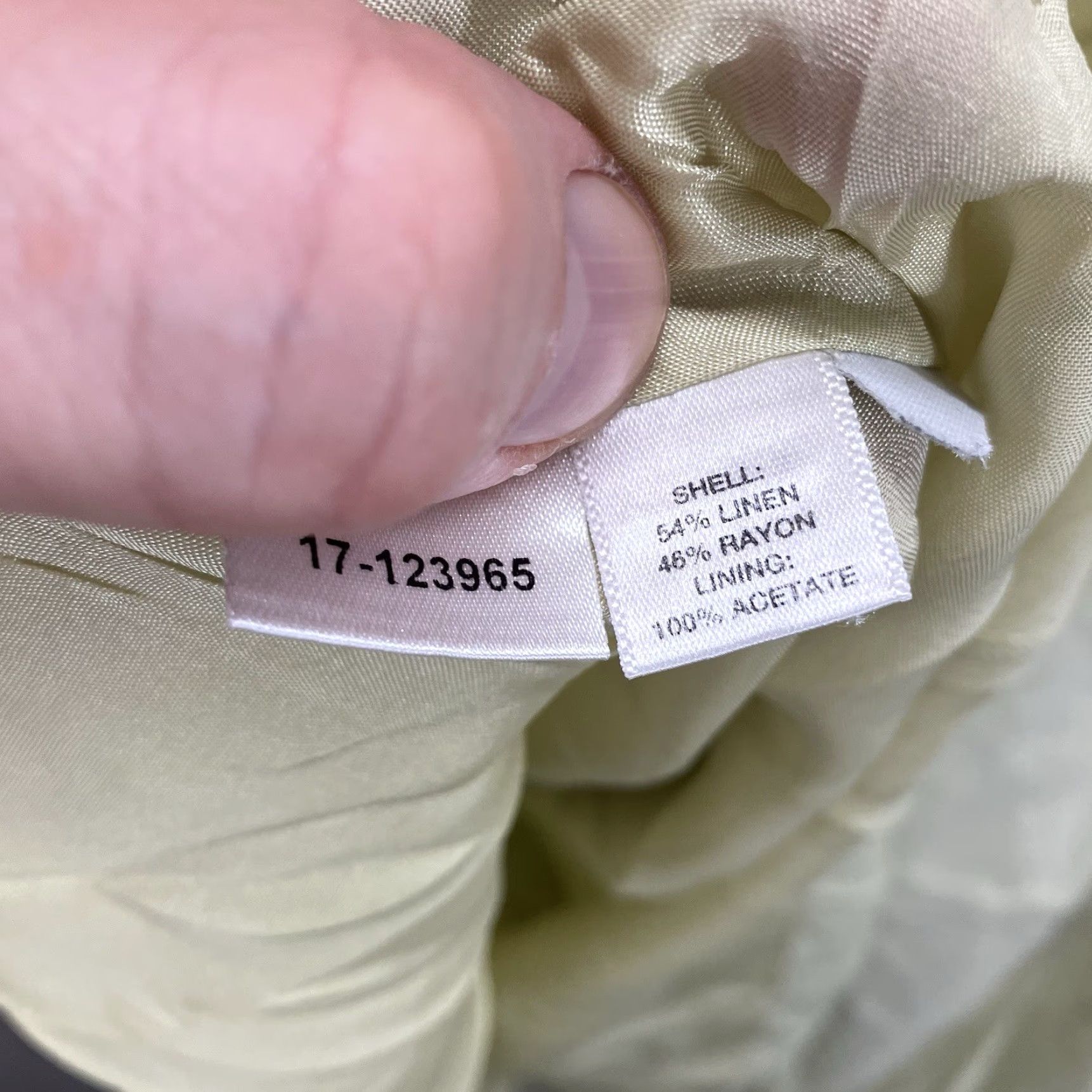 Loft VINTAGE LOFT Dress 4 Sleeveless A-Line Midi Light Pastel Green V-Neck Zip Women's Size S / US 4 / IT 40 - 4 Thumbnail