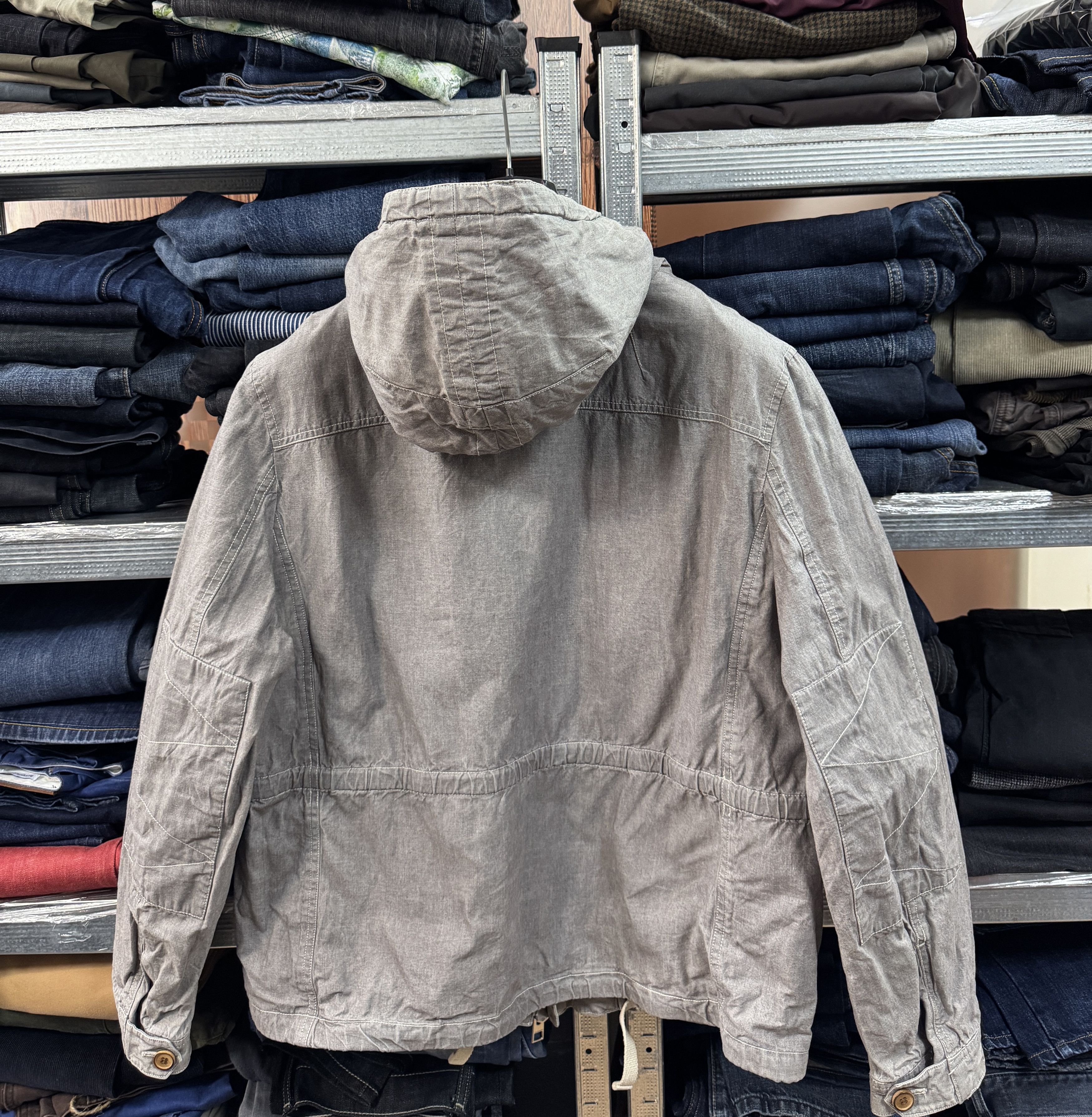 Allsaints AllSaints 4 Pockets Gray Jacket Size US XXL / EU 58 / 5 - 7 Thumbnail