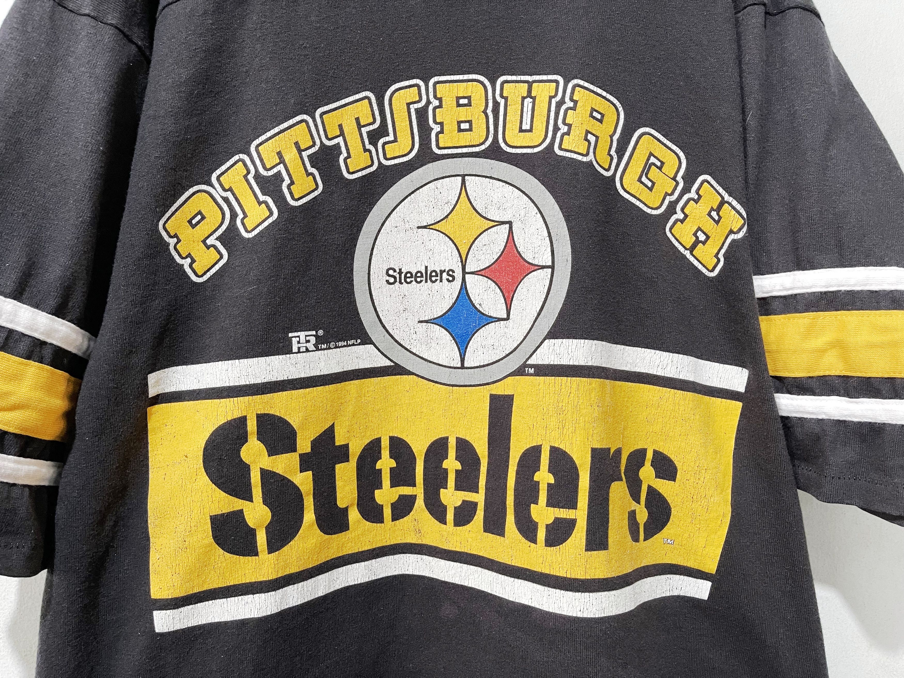 NFL × Vintage Vintage 90s Pittsburgh Steelers Jersey Size US L / EU 52-54 / 3 - 2 Thumbnail