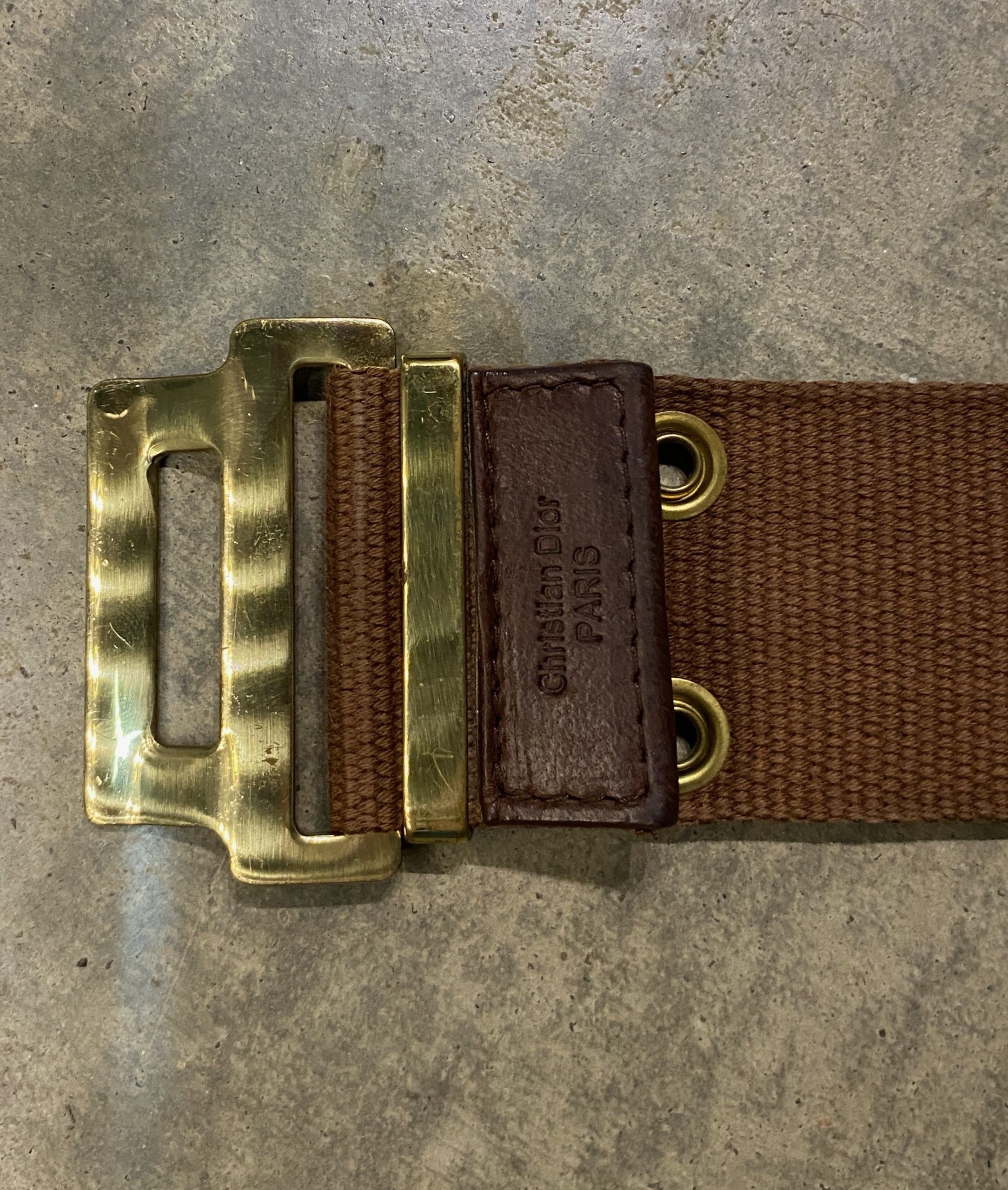 Dior Christian Dior SS02 “Street Chic” Canvas Black Cargo Belt Size ONE SIZE - 6 Thumbnail