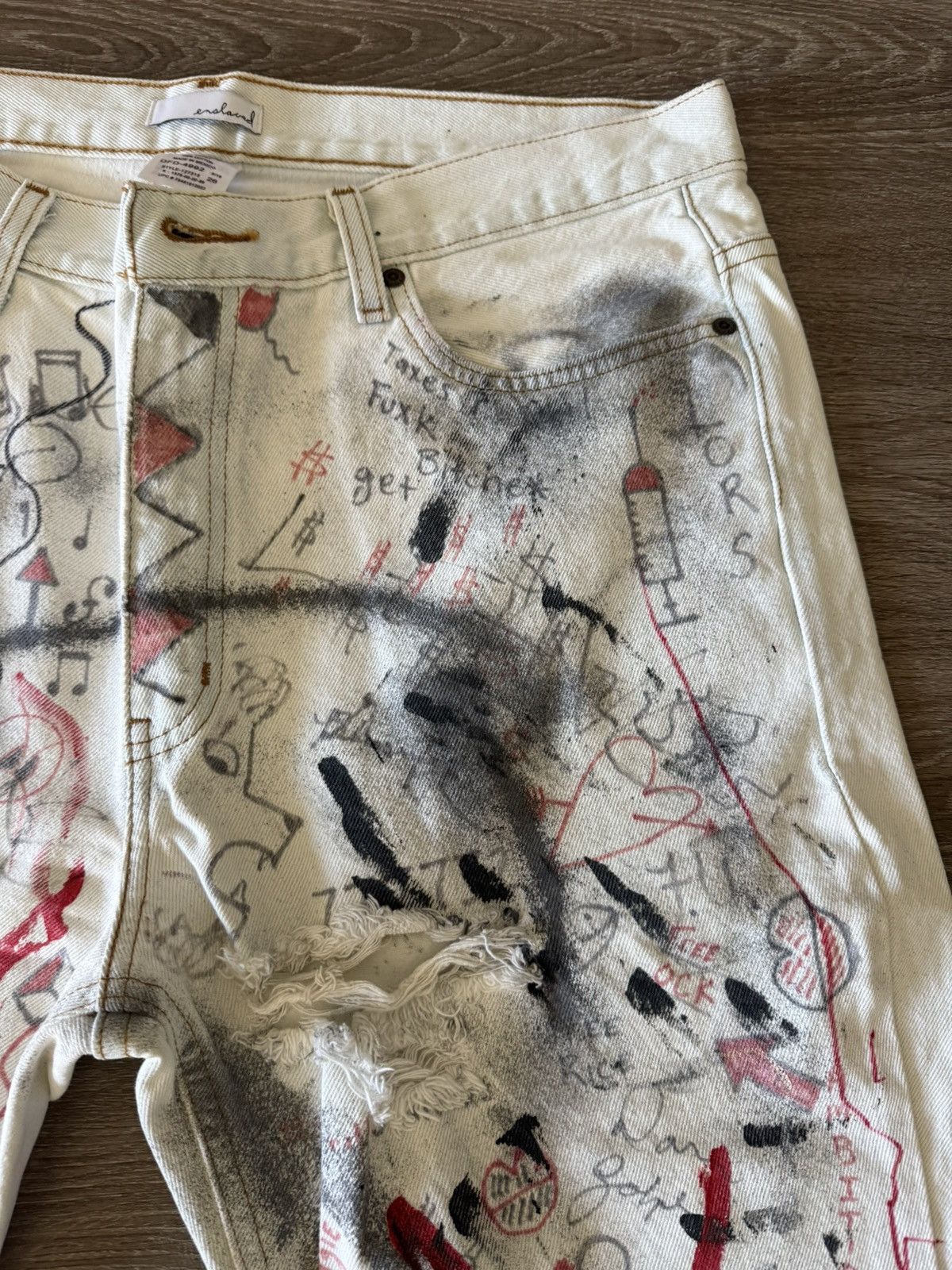Urban Outfitters Custom urban outfitters unisex denim one of one Size US 34 / EU 50 - 2 Thumbnail