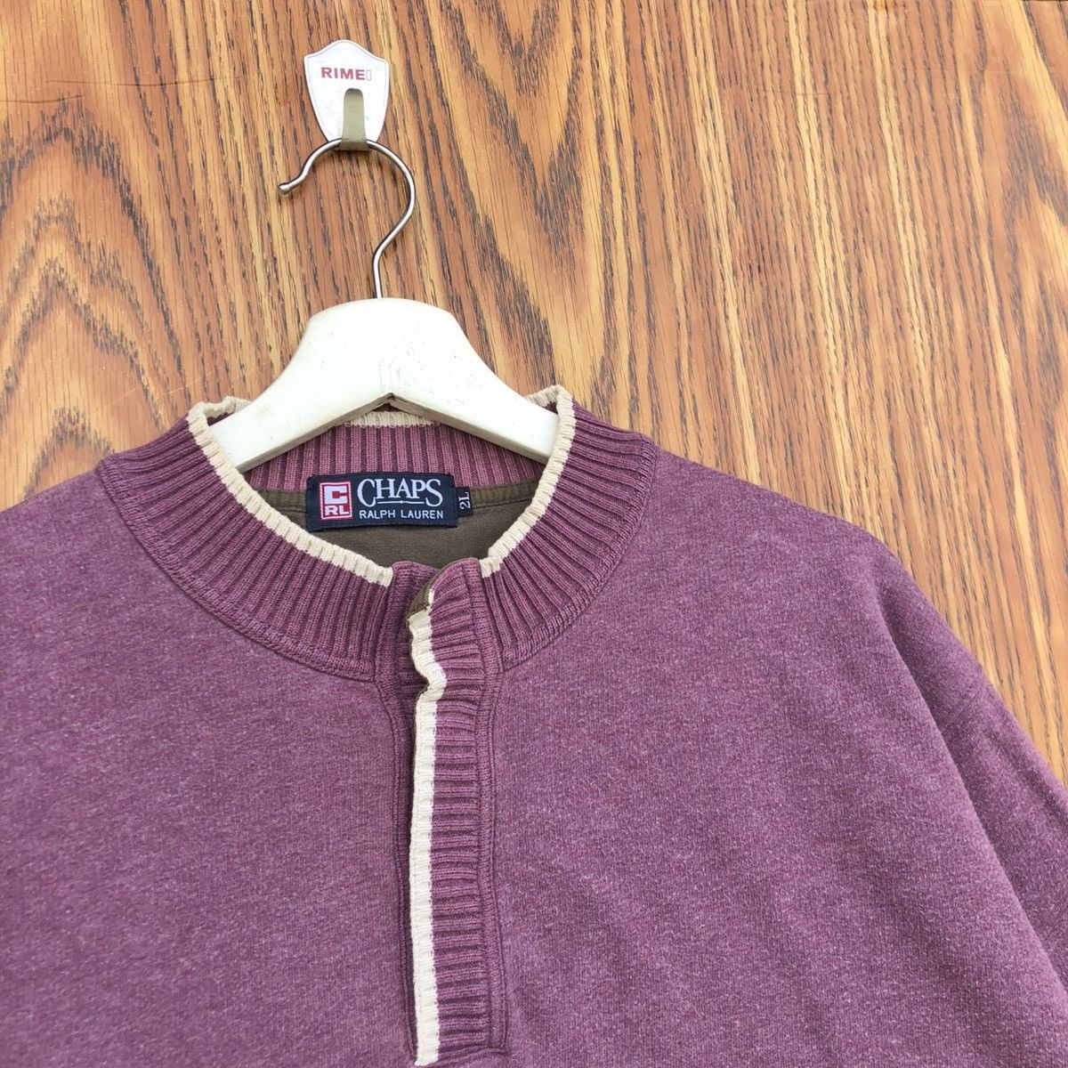 Chaps Ralph Lauren Chaps Ralph Lauren Half Zipper Sweatshirt Pullover Size US XL / EU 56 / 4 - 5 Thumbnail