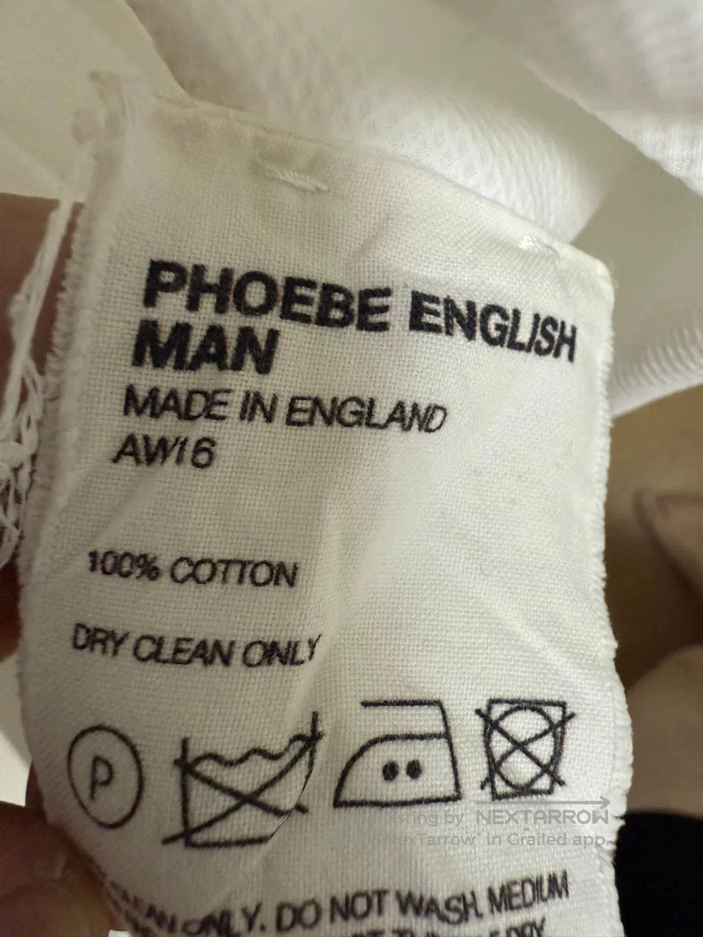 Phoebe English Phoebe English Man White Long. Size US M / EU 48-50 / 2 - 6 Thumbnail