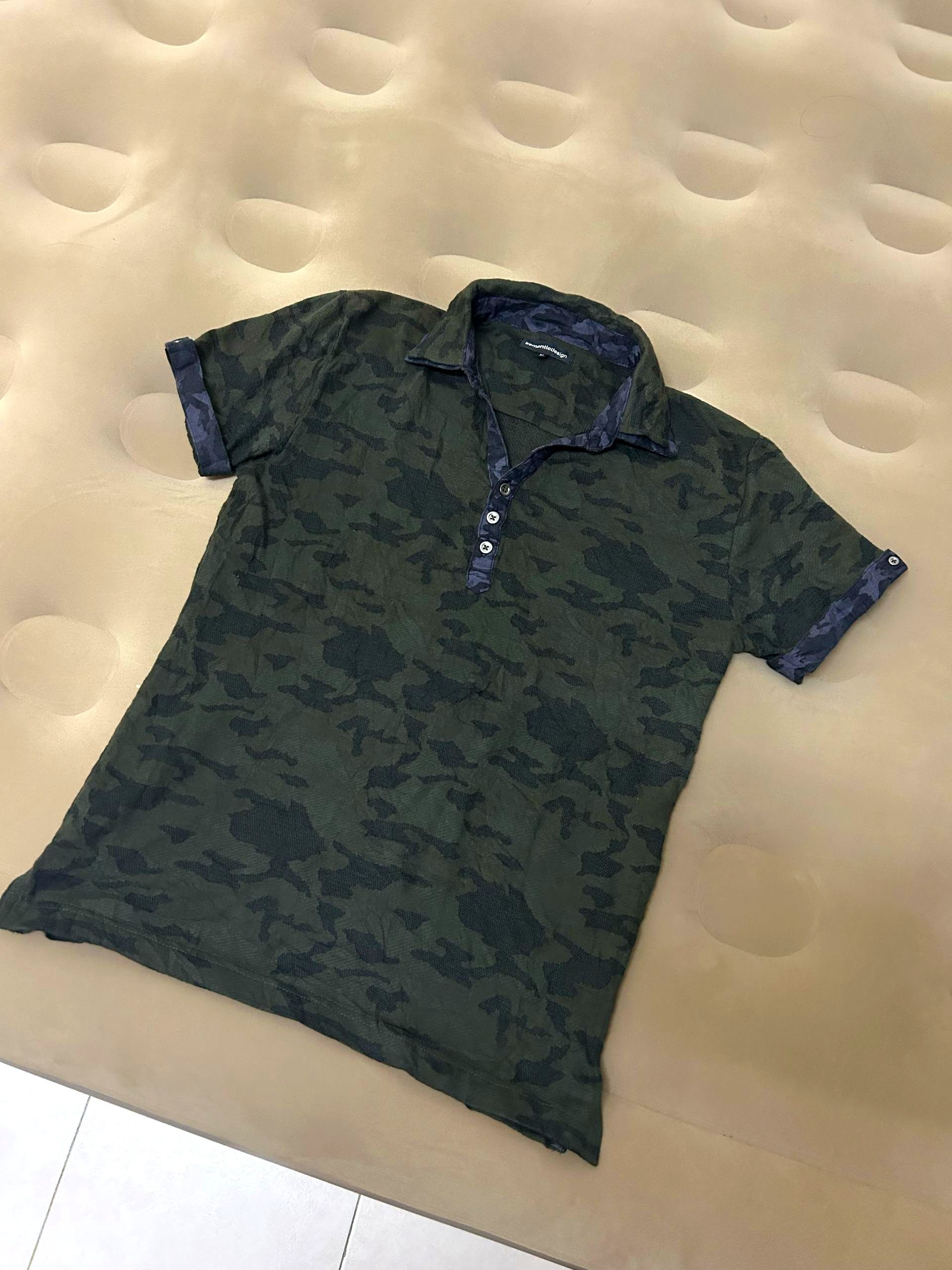 semanticdesign Semanticdesign Double Collar Camo Shirt Size US M / EU 48-50 / 2 - 3 Thumbnail