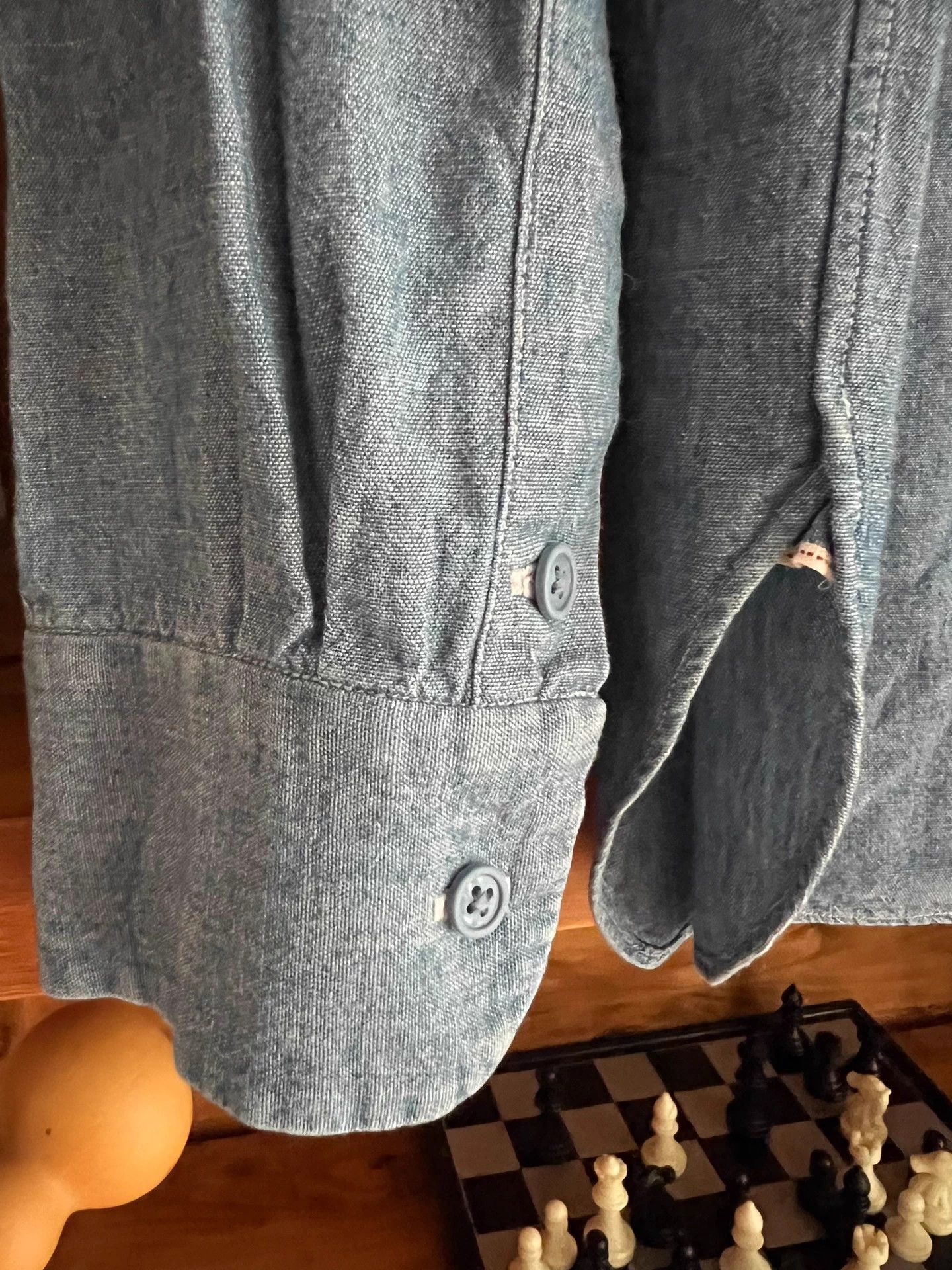Old Joe Old Joe Rare Indigo Denim Workwear Shirt Vintage Size US M / EU 48-50 / 2 - 6 Thumbnail